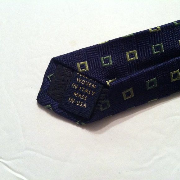 Brooks Brothers BROOKS BROTHERS MEN'S NEW BLUE 100%SILK TIE WIDTH: 3 3/4" Size ONE SIZE - 5 Thumbnail