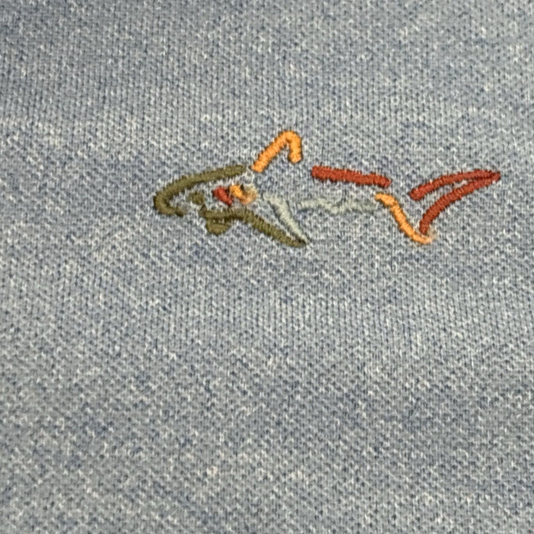Vintage Greg Norman For Tasso Elba Five Iron PlayDry Golf Polo Blue Size Medium Polo Men M Blue Classic Breathable PlayDry Golf Shirt Size US M / EU 48-50 / 2 - 4 Thumbnail