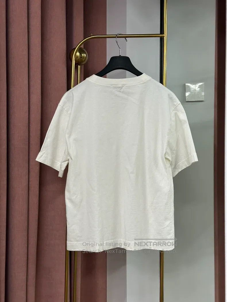 Acne Studios Acne Studios White Letter Short Sleeve T-Shirt Size XS / US 0-2 / IT 36-38 - 3 Thumbnail