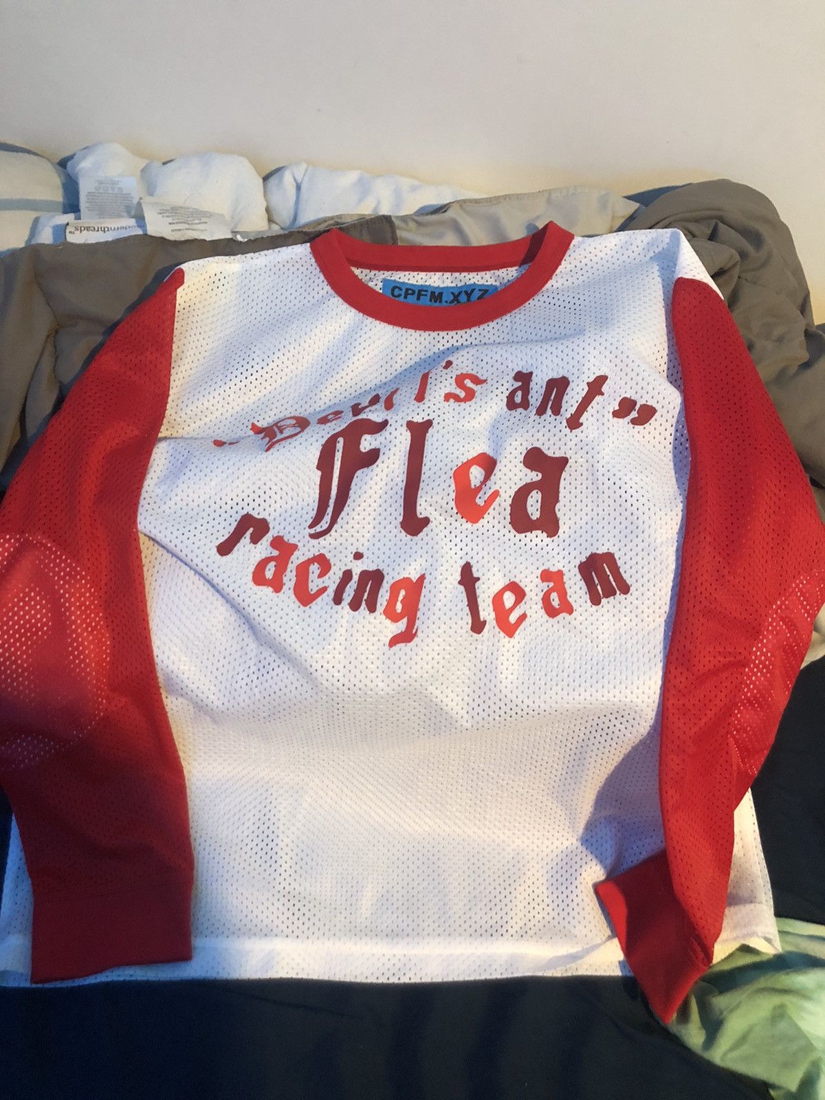 Cactus Plant Flea Market CPFM Devil's Ant “Flea” Racing Team Mesh L/S Jersey  | Grailed