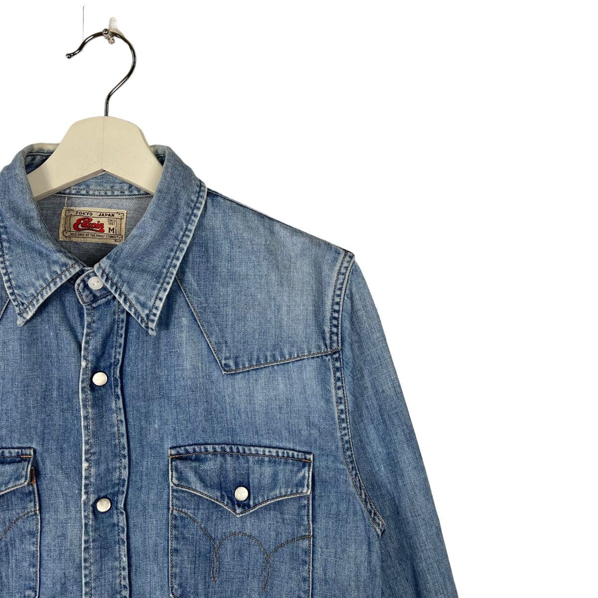 Edwin 🔥 EDWIN TOKYO JAPAN CAMBRAY SHIRTS Size US S / EU 44-46 / 1 - 6 Thumbnail