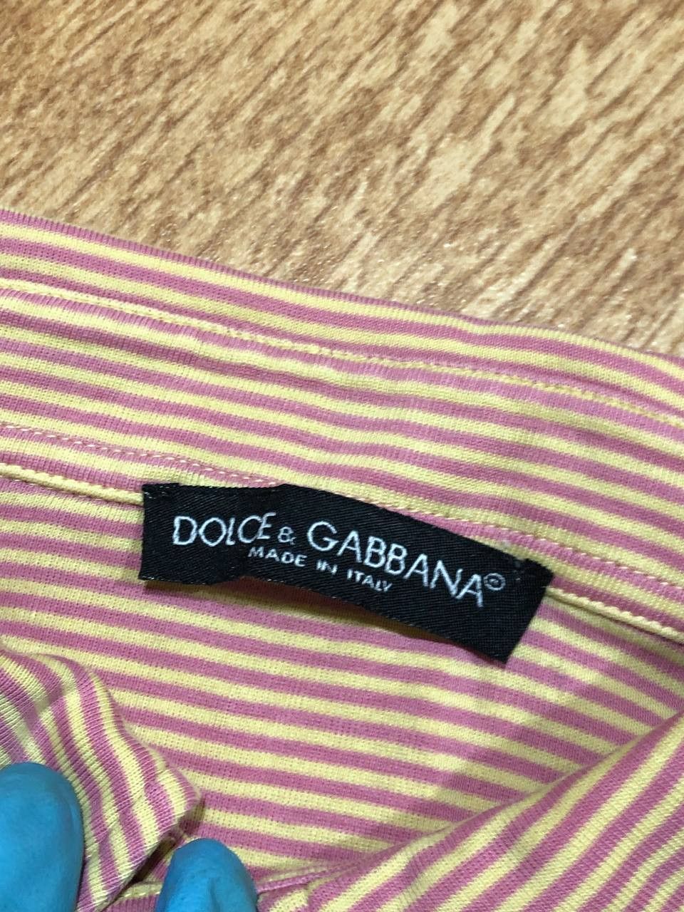 Dolce & Gabbana VINTAGE Dolce & Gabbana logo-embroidered polo shirt Size US M / EU 48-50 / 2 - 2 Thumbnail