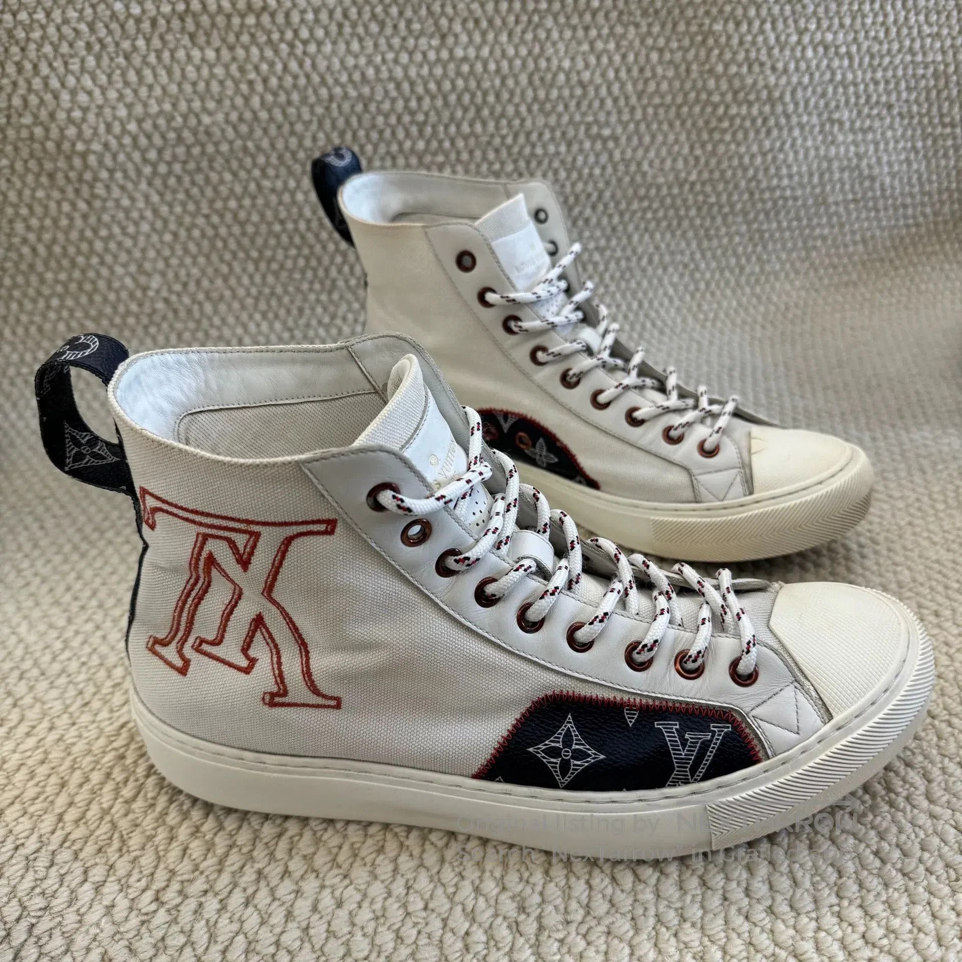 Louis Vuitton louis vuitton tattoo monogram high. Size US 7 / EU 40 - 3 Thumbnail