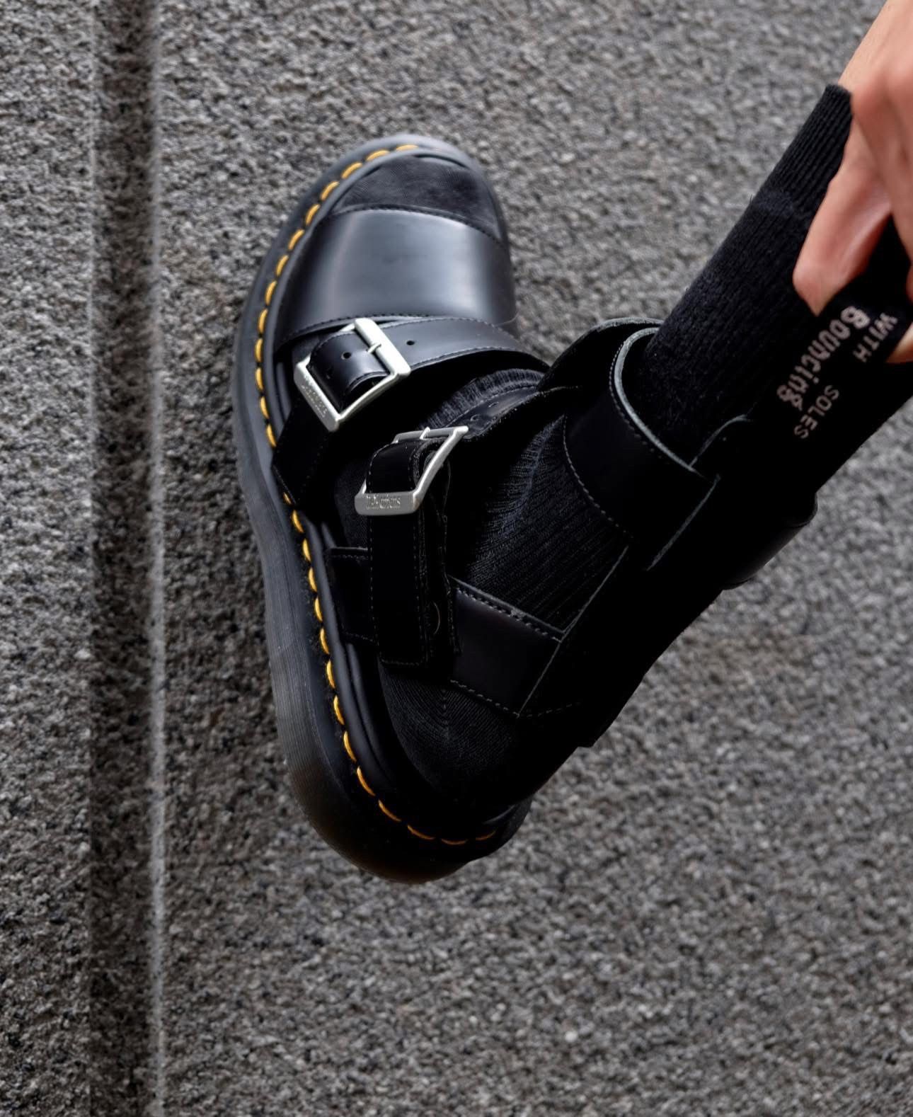 Dr. Martens × Rick Owens Rick Owens Gryphon Strapro x Dr Martens 
