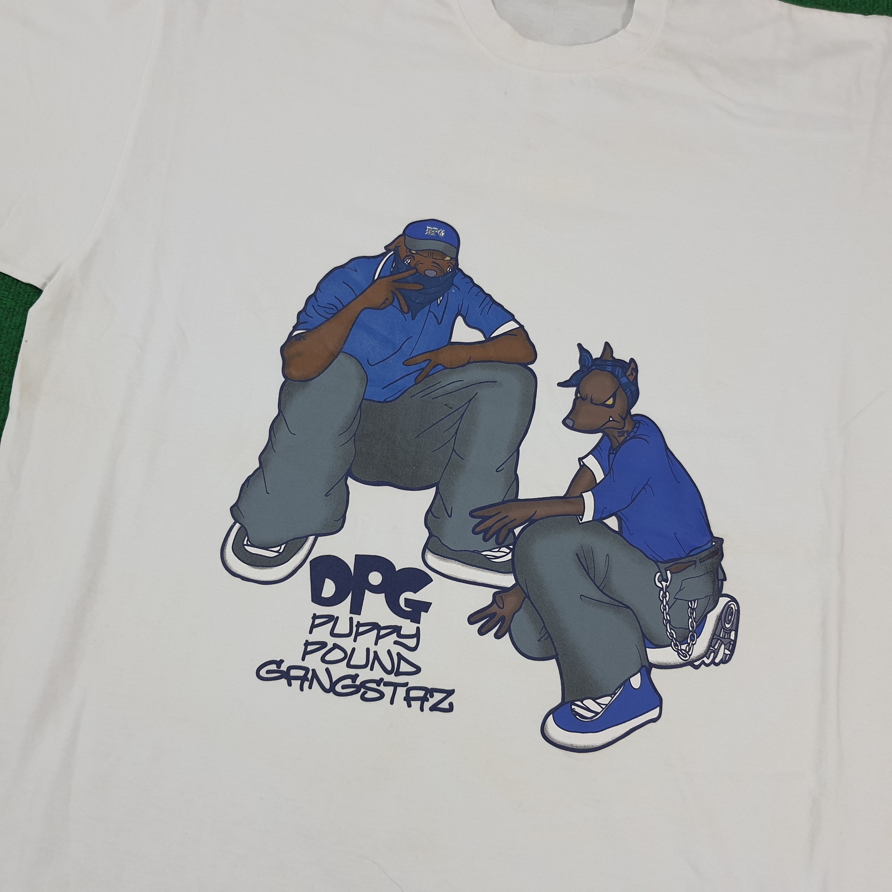 Vintage Vintage Puppy Pound Gangstaz PPG American Style Tshirt Size US XXL / EU 58 / 5 - 2 Thumbnail