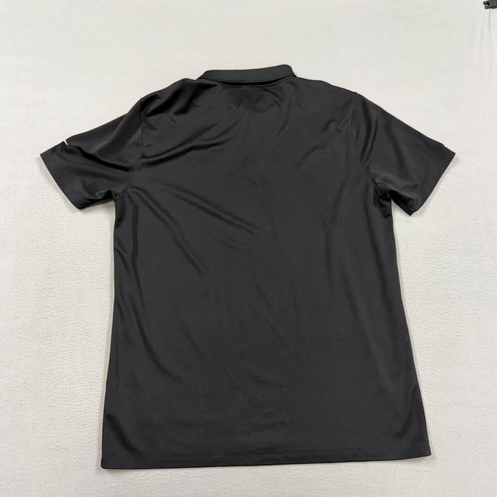 Nike Nike Golf Polo Shirt Mens L Black Solid Dri-FIT 2017 US Open Erin Hills Size US L / EU 52-54 / 3 - 4 Thumbnail