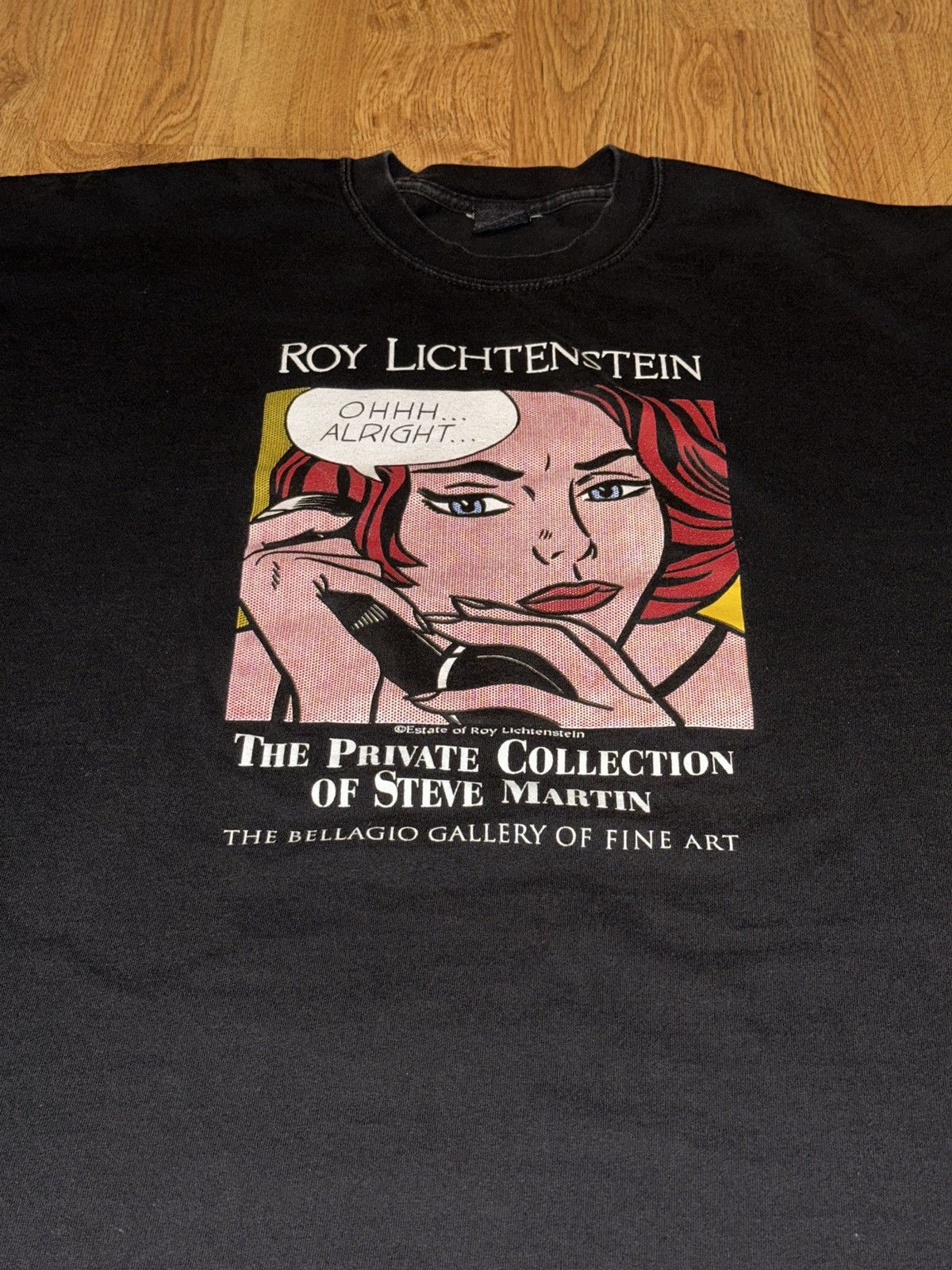 Other Vtg ROY LICHTENSTEIN Girl On Phone Pop Art Tee 2XL Size US XXL / EU 58 / 5 - 2 Thumbnail