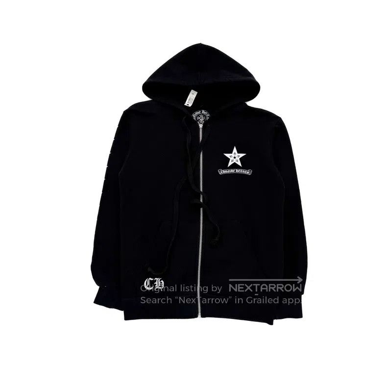 Chrome Hearts CHROME HEARTS Size S Xingxing zipper hoodie Size US S / EU 44-46 / 1 - 2 Thumbnail