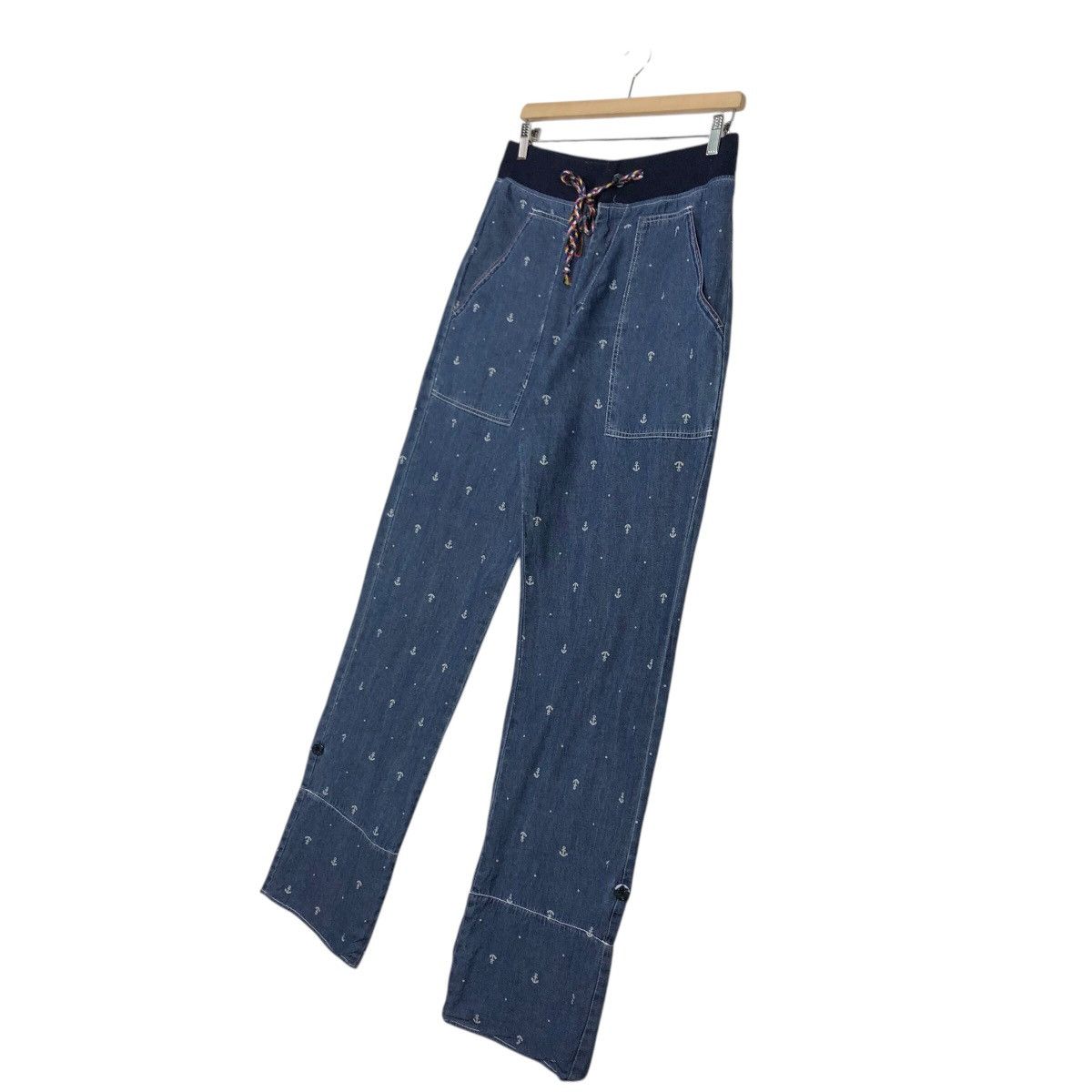 Japanese Brand 📌Power To The People Pants Polkadots Design Full Print Size 30" / US 8 / IT 44 - 3 Thumbnail