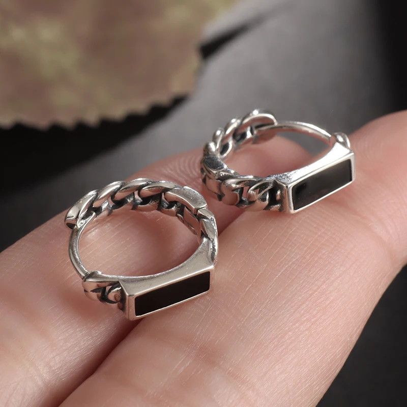Jewelry × Vintage Classic Chain Earrings Size ONE SIZE - 2 Thumbnail