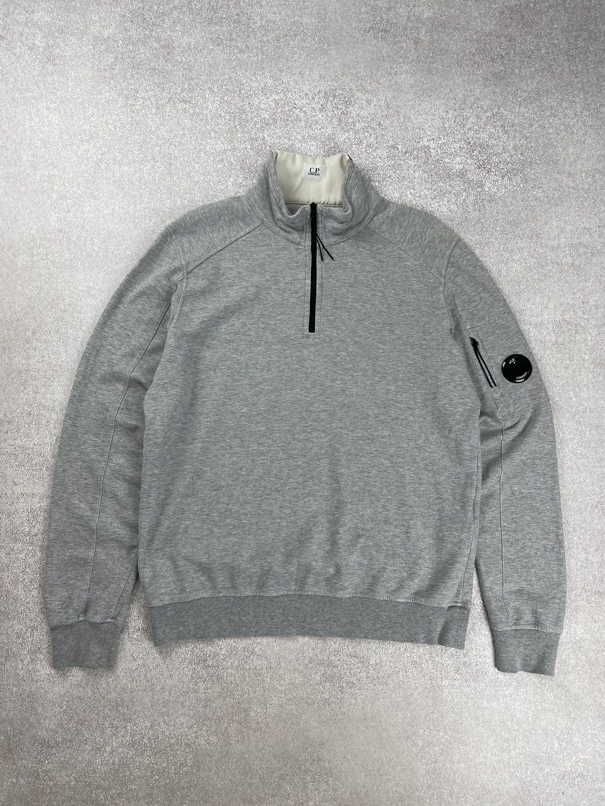 C.P. Company C.P. Company Half Zip Up Sweatshirt Men’s Size US M / EU 48-50 / 2 - 2 Thumbnail