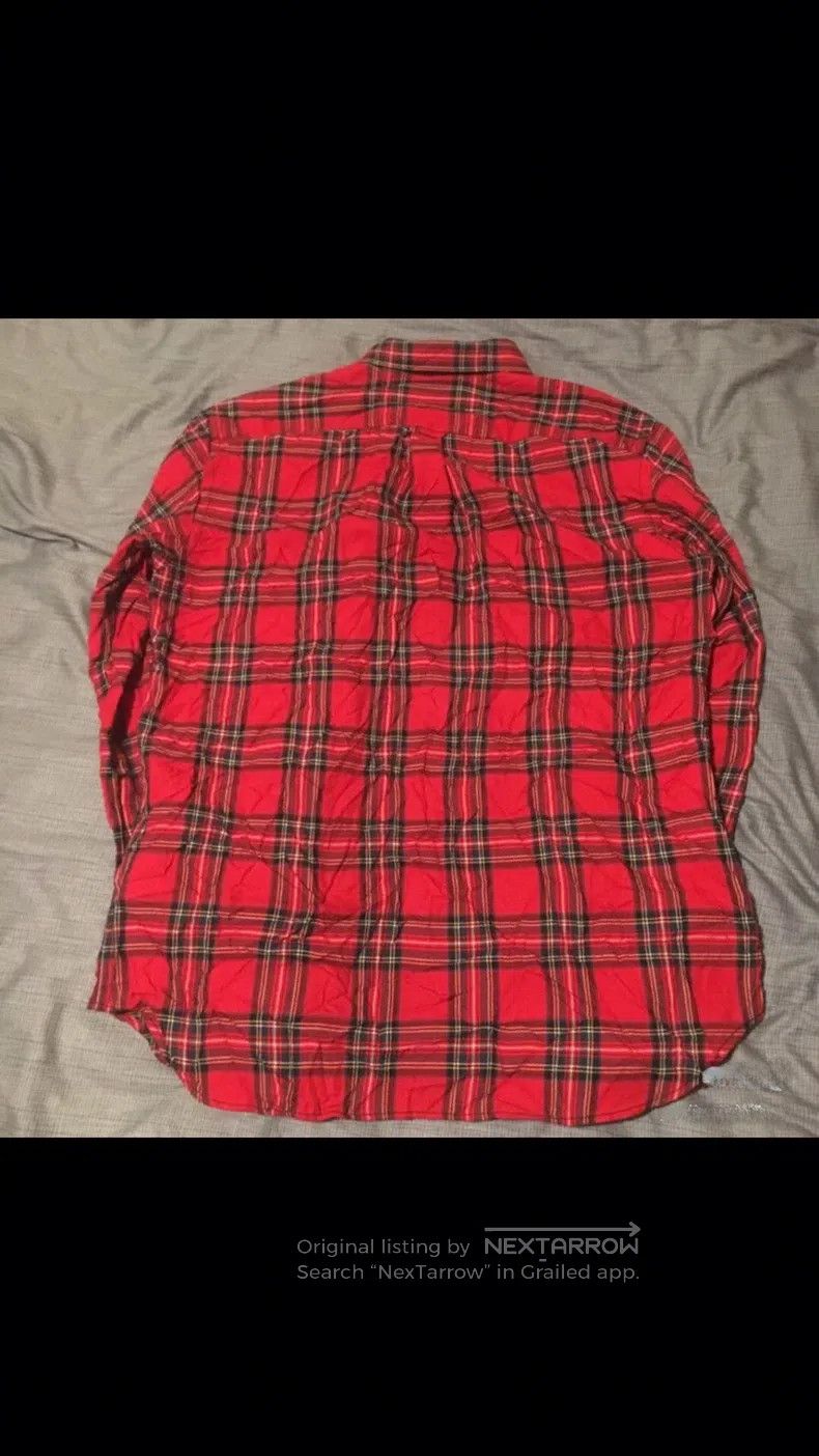 Comme des Garcons Comme Des Garcons Red and Black Punk Style Plaid Shirt, Si Size US M / EU 48-50 / 2 - 2 Thumbnail