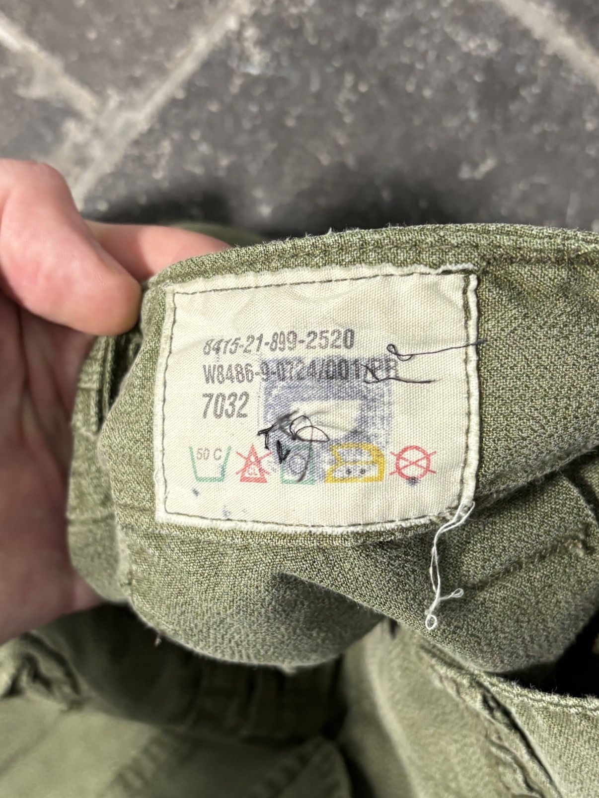 Vintage 1980s Canadian Armed Forces MK III Cargo Pants Vintage Liner Size US 30 / EU 46 - 9 Thumbnail
