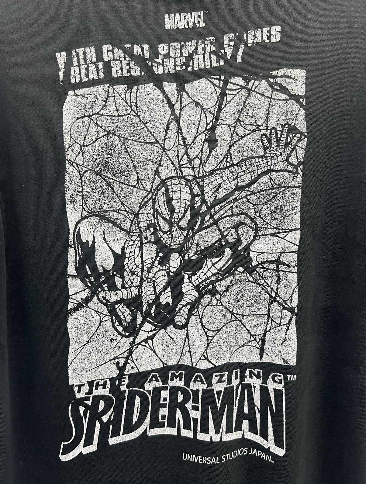 Marvel Comics × Universal Studios × Vintage VINTAGE UNIVERSAL STUDIOS JAPAN SPIDER-MAN SHIRT Size US L / EU 52-54 / 3 - 4 Thumbnail