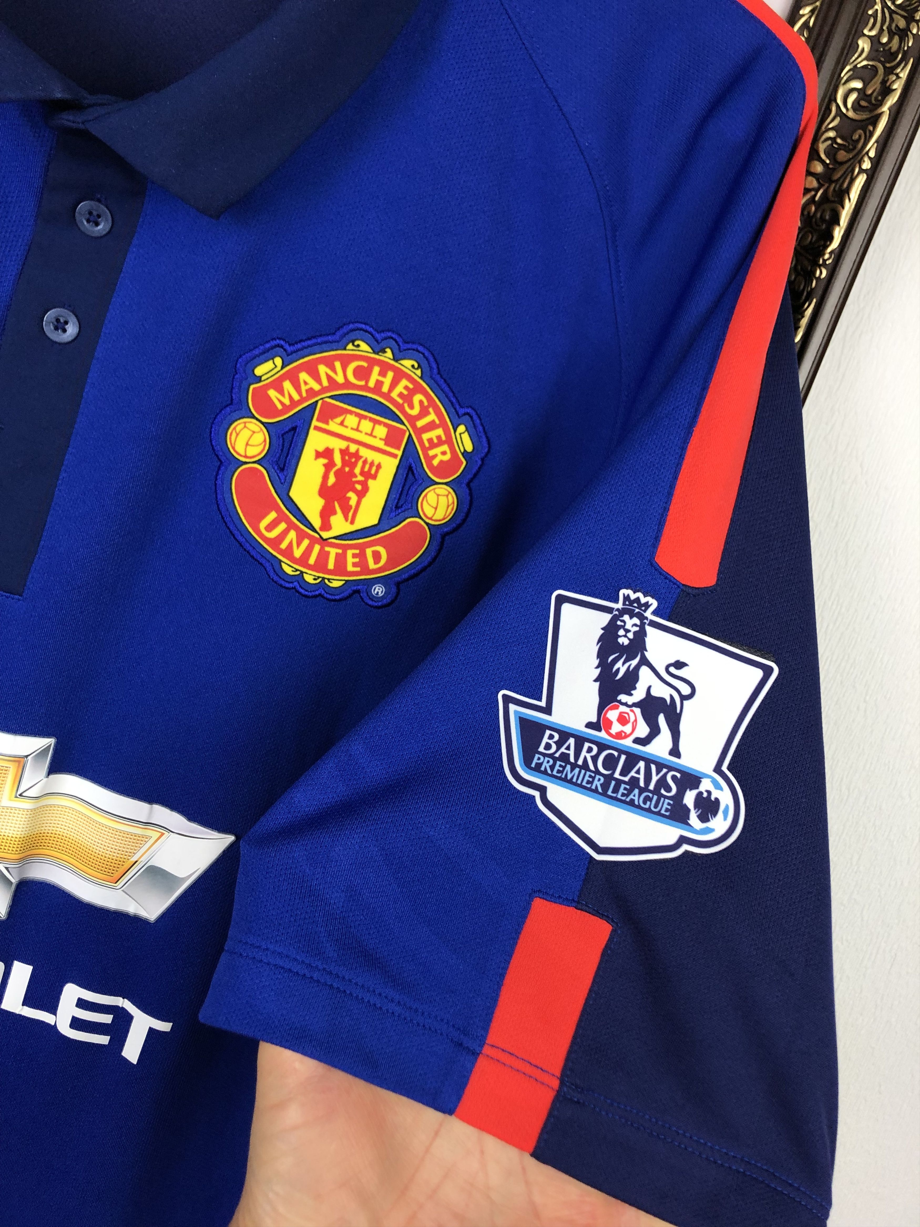Nike Manchester United football shirt 2014 Soccer Nike Jersey Size US XXL / EU 58 / 5 - 3 Thumbnail