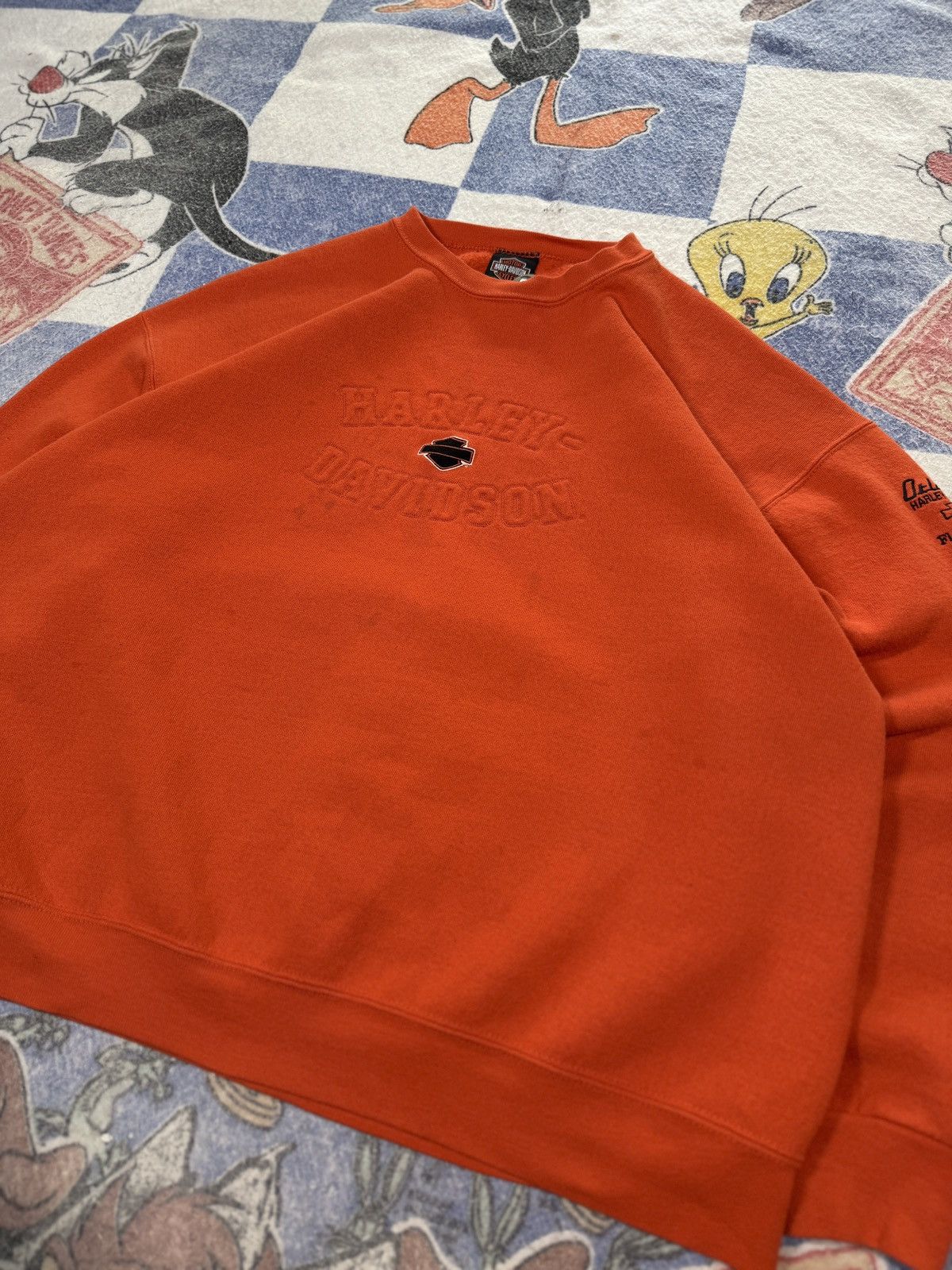 Harley Davidson Vintage harley crewneck sweatshirt Size US XL / EU 56 / 4 - 2 Thumbnail
