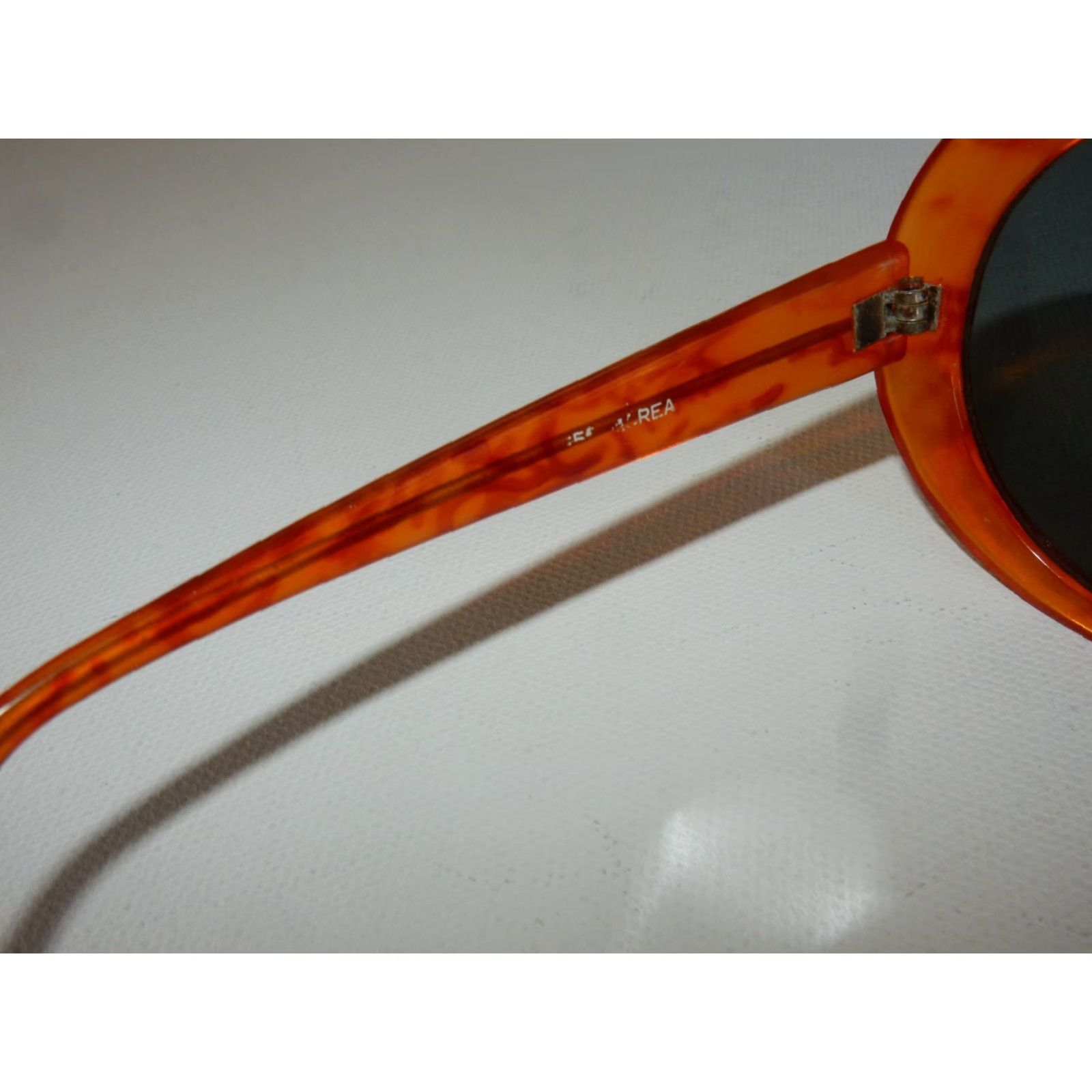 Vintage VTG Korea Sunglasses Brown Frame Women Unbranded Sun Glasses Small Scratches Clean Used Vintage Sunglasses Women’s Accessories 90s/2000s Style Size ONE SIZE - 4 Thumbnail