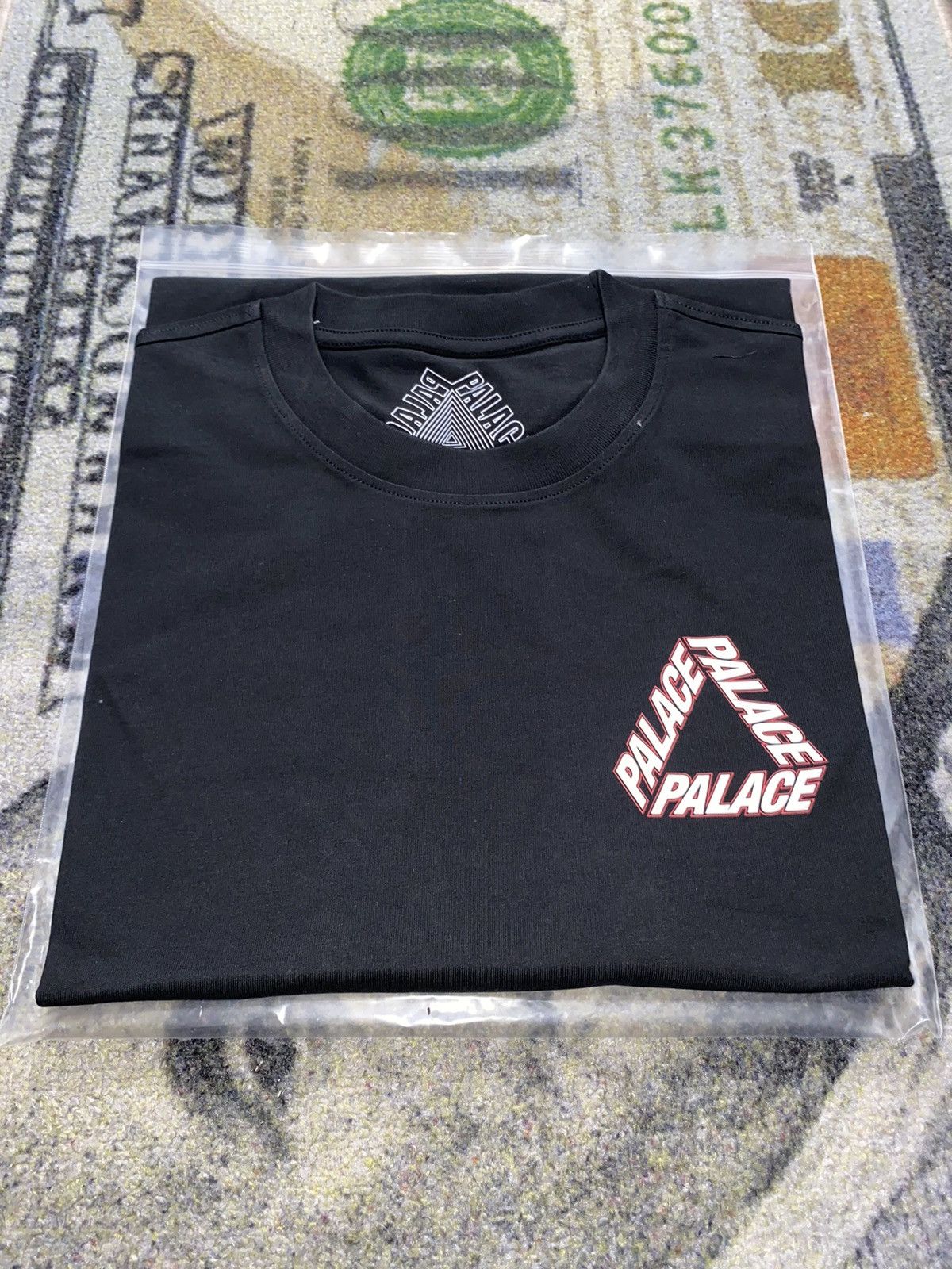 Image of Palace P-3 Outline T-Shirt in Black, Men's (Size XL)