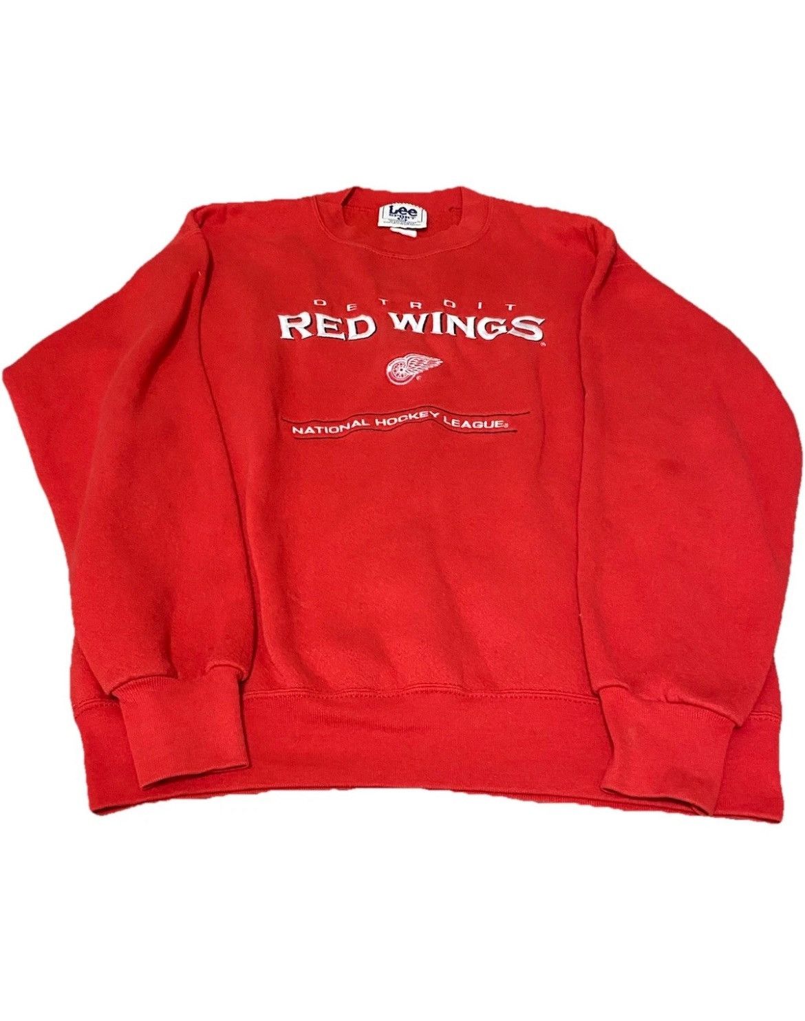 Vintage Vintage Detroit Red Wings Sweater Mens M Lee Sport Pullover Size US M / EU 48-50 / 2 - 1 Thumbnail