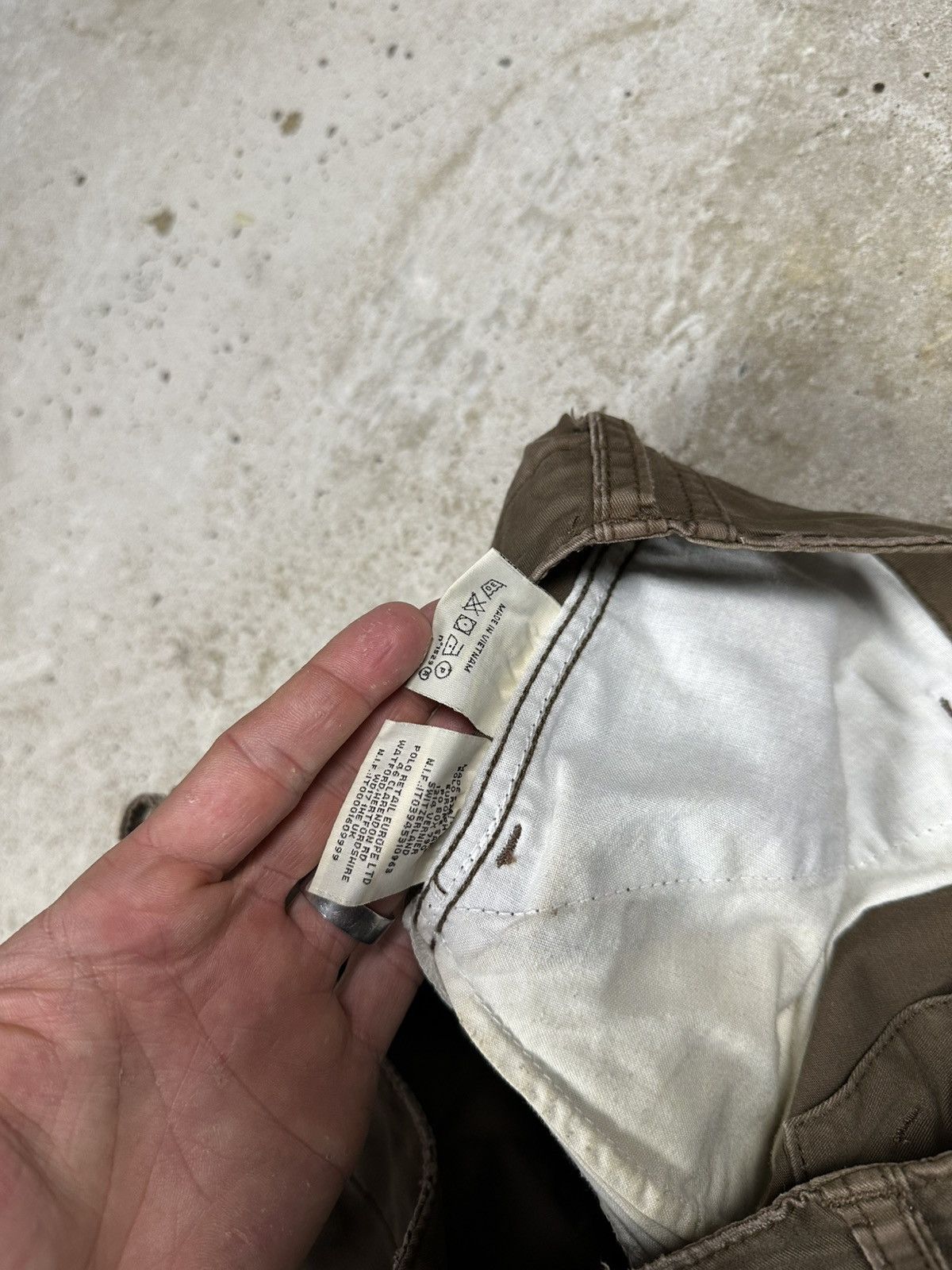 Denim & Supply Ralph Lauren Vintage Y2K Denim & Supply Ralph Lauren Brown Cargo Pants Size US 28 / EU 44 - 11 Thumbnail