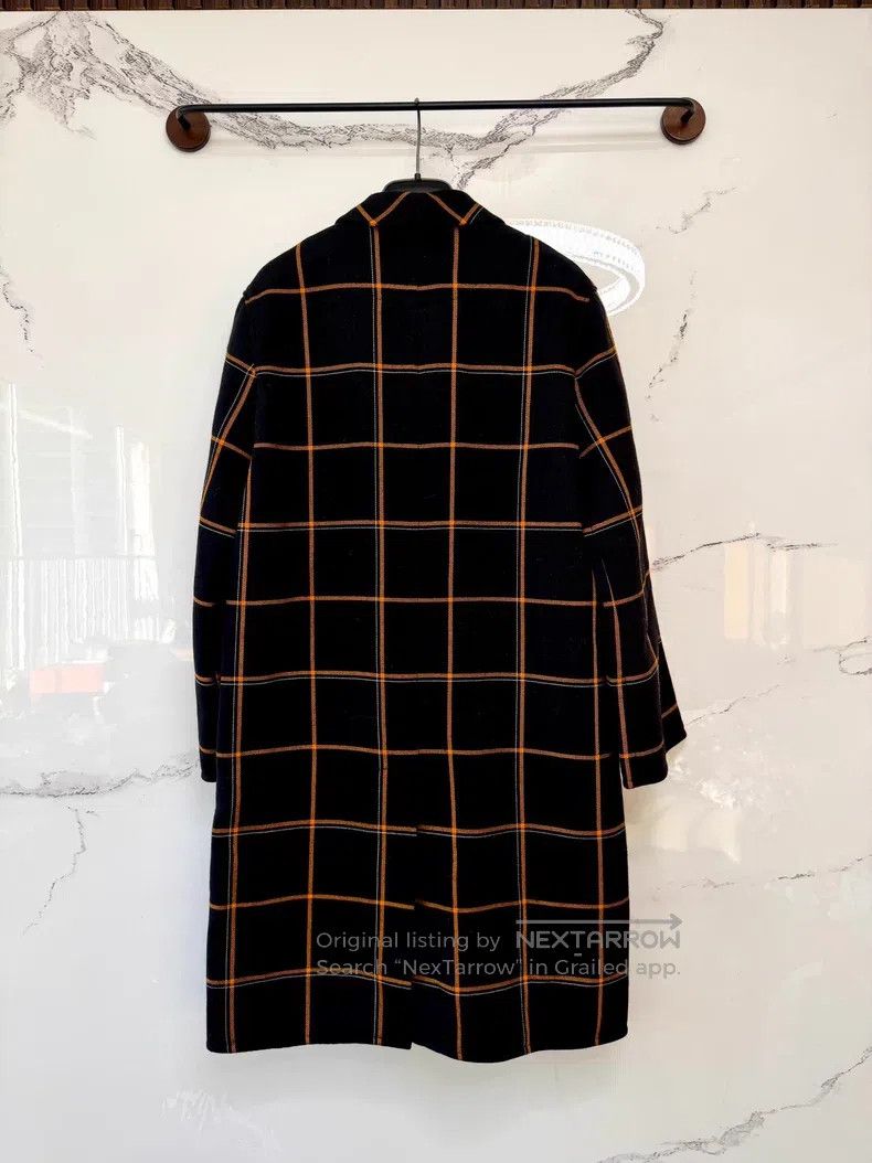 Hermes Plaid coat