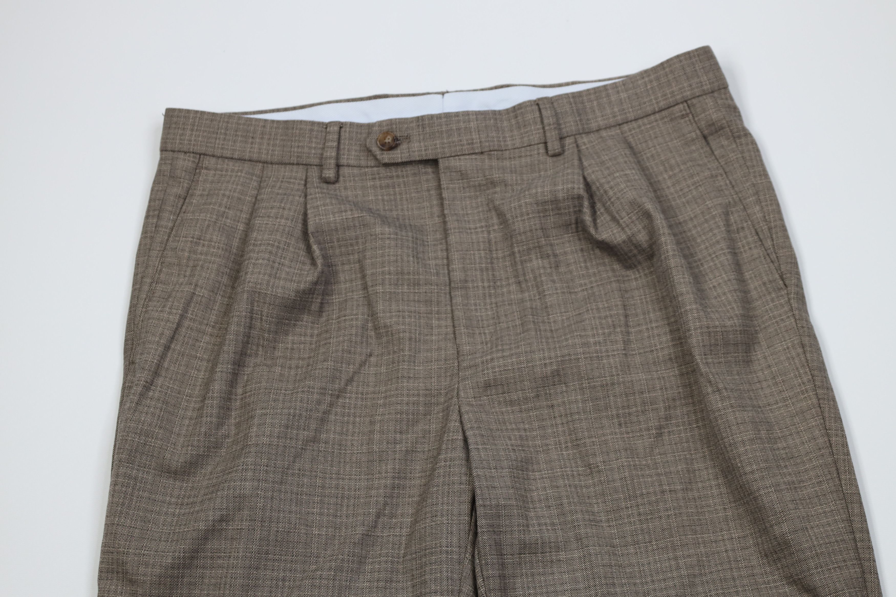 Polo Ralph Lauren Vintage Y2K Ralph Lauren Knit Straight Leg Chino Pants Plaid Size US 34 / EU 50 - 2 Thumbnail