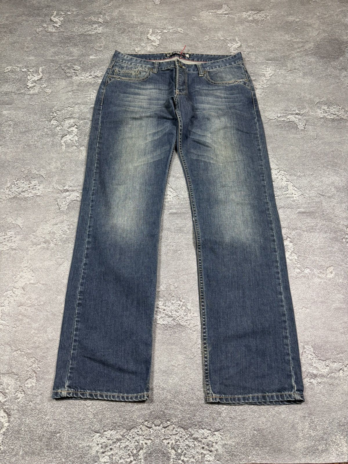 If Six Was Nine Y2K 2000s Tommy Hilfiger Flared Bootcut Washed Jeans Size 32 Size US 32 / EU 48 - 4 Thumbnail