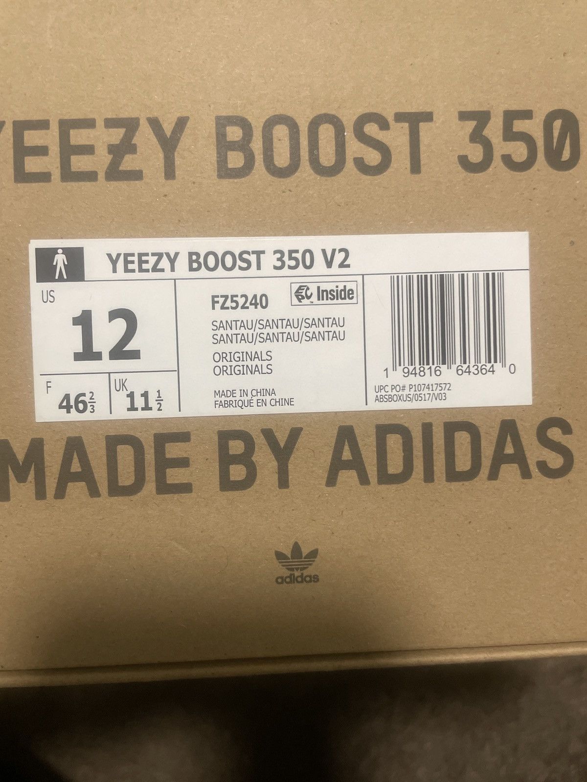 Adidas Yeezy boost 350 v2 Size US 12 / EU 45 - 7 Thumbnail