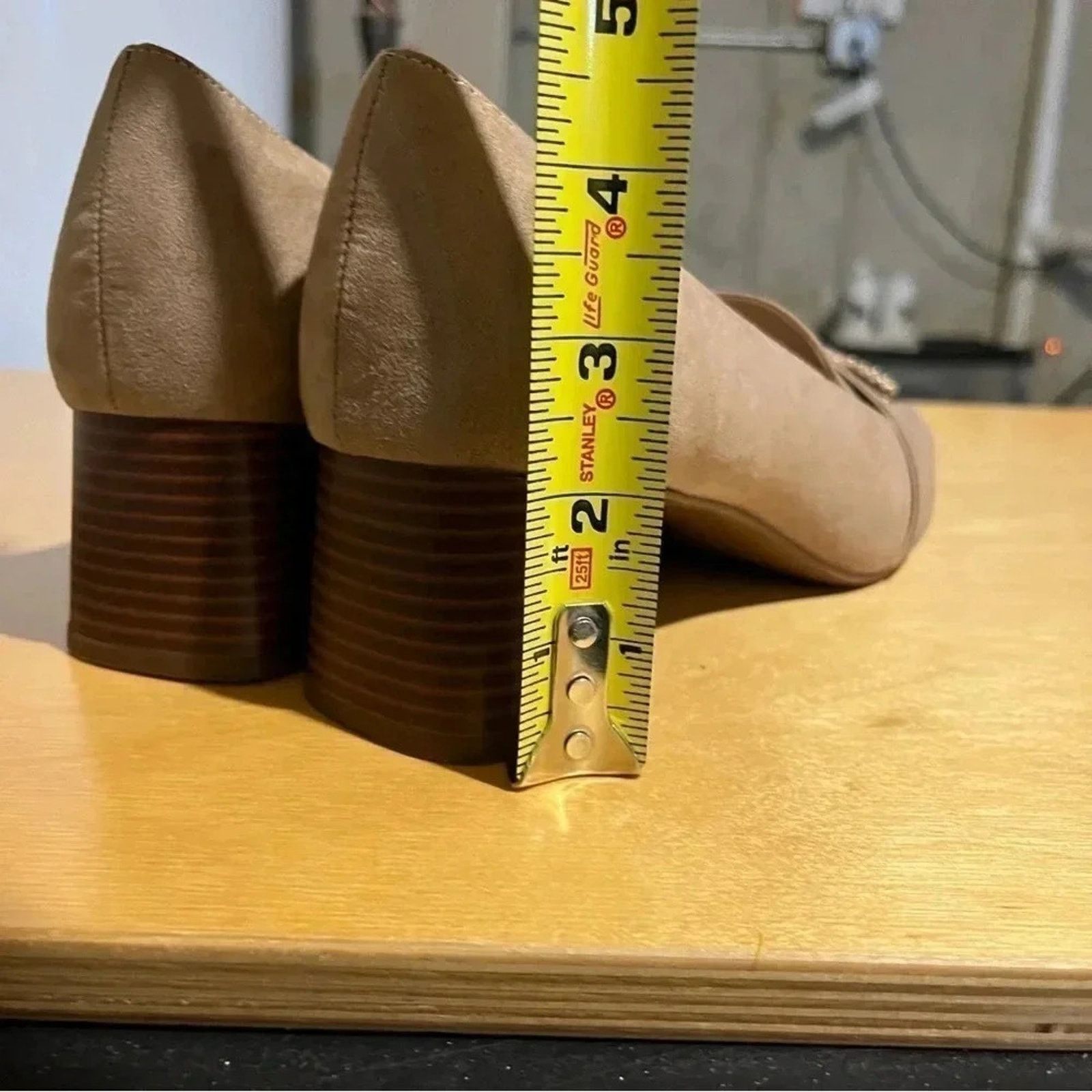 Other Kelly & Katie Beeka Tan Mules Loafers 9.5 Shoes Block Heel Size US 9.5 / IT 39.5 - 8 Thumbnail