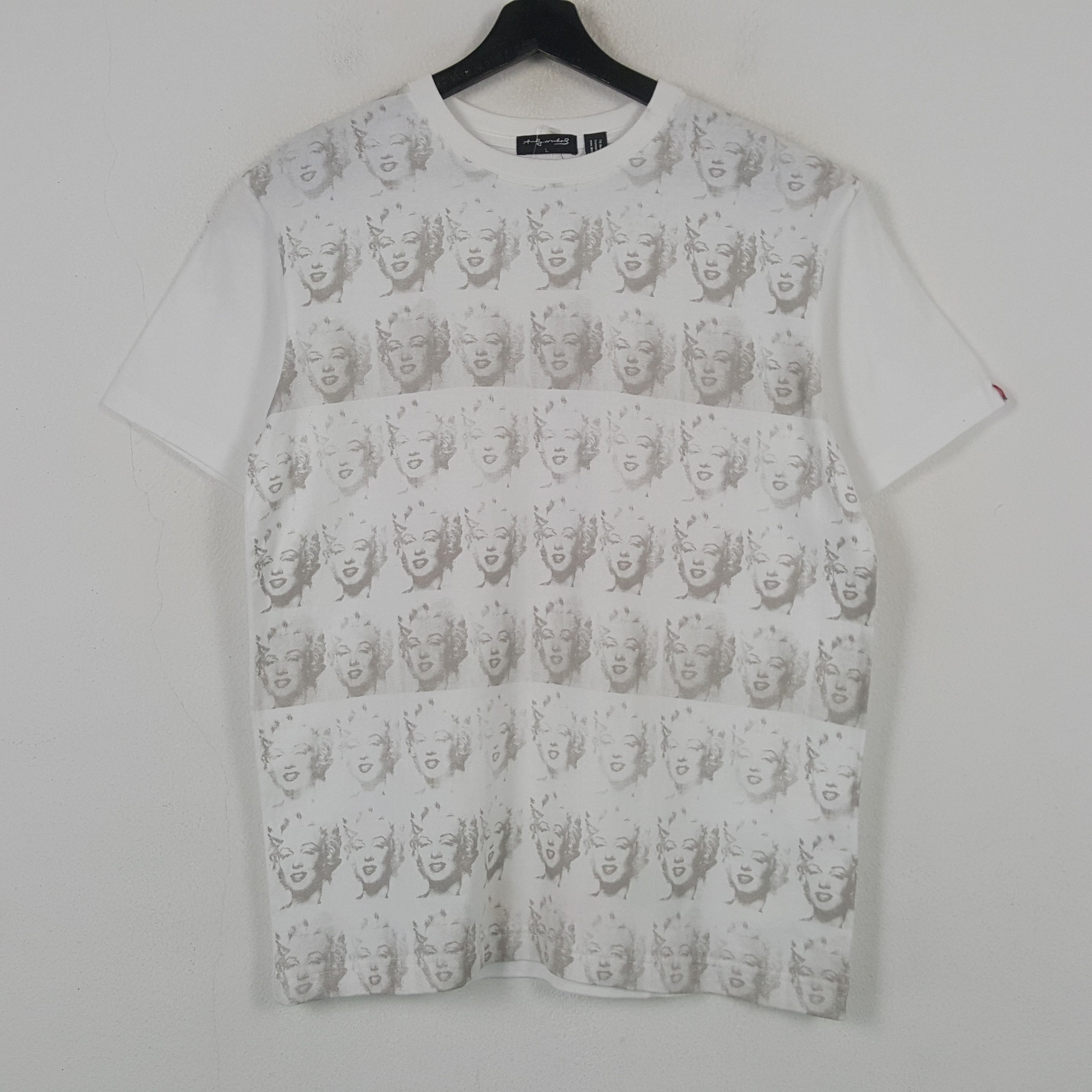 Andy Warhol × Uniqlo Andy Warhol X Marilyn Monroe X Uniqlo Tshirt RR19 Size US L / EU 52-54 / 3 - 1 Thumbnail