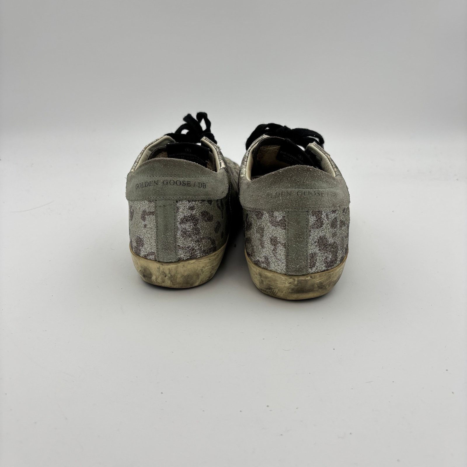 Golden Goose Golden Goose Superstar GGDB Glitter Leopard Sneakers 39 US 9 Size US 9 / IT 39 - 4 Thumbnail