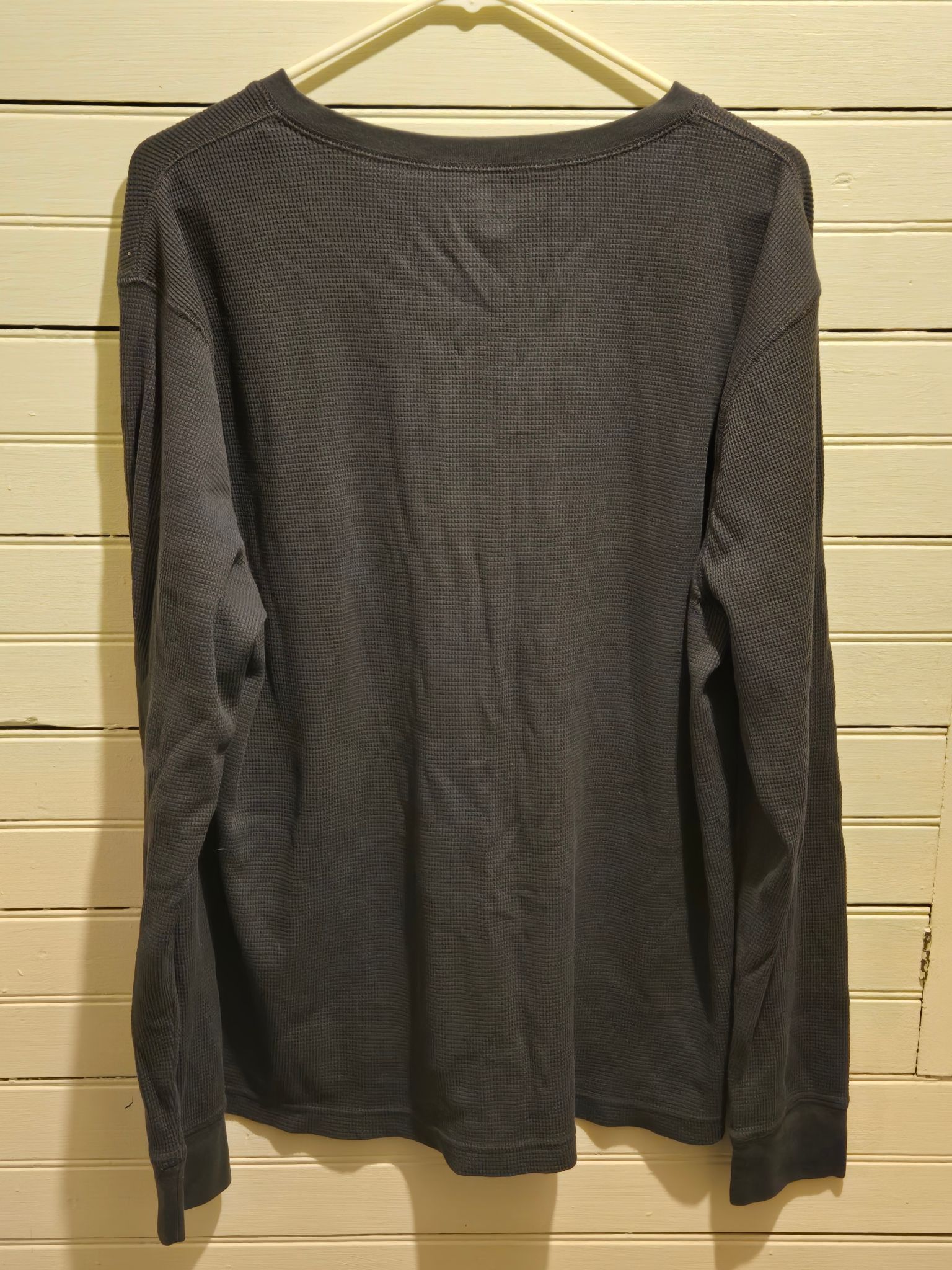 Old Navy Old Navy Henley Shirt Mens XL Waffle Thermal Long Sleeve Size US XL / EU 56 / 4 - 3 Thumbnail