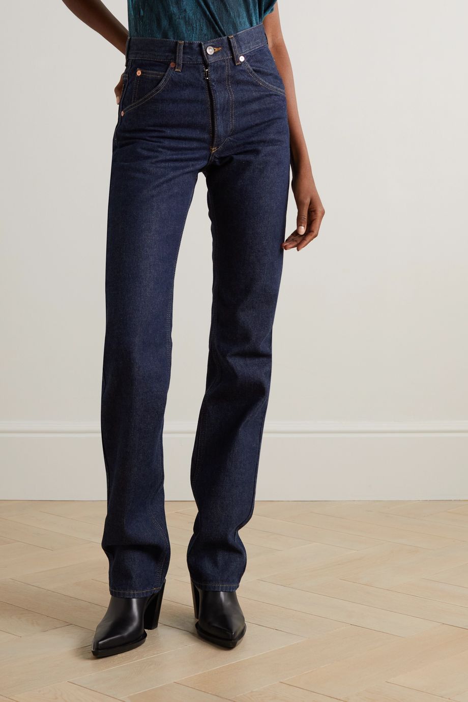 Maison Margiela Vintage 00s Maison Margiela 5 Pocket Straight Jeans Size 27" / US 4 / IT 40 - 3 Thumbnail