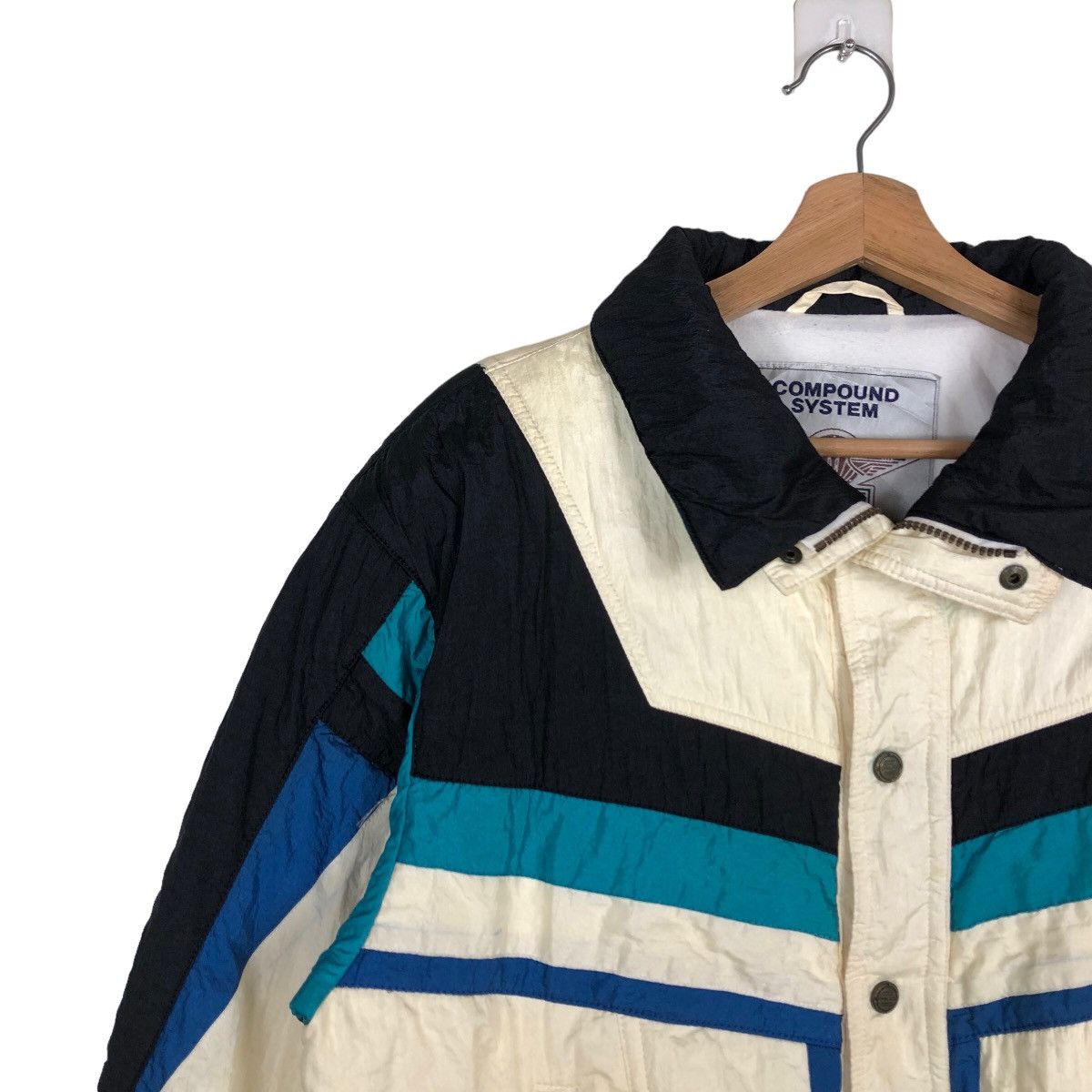 Japanese Brand 🔥90’s Cropped Bomber Jacket Fablice Issey Miyake Size US M / EU 48-50 / 2 - 7 Thumbnail