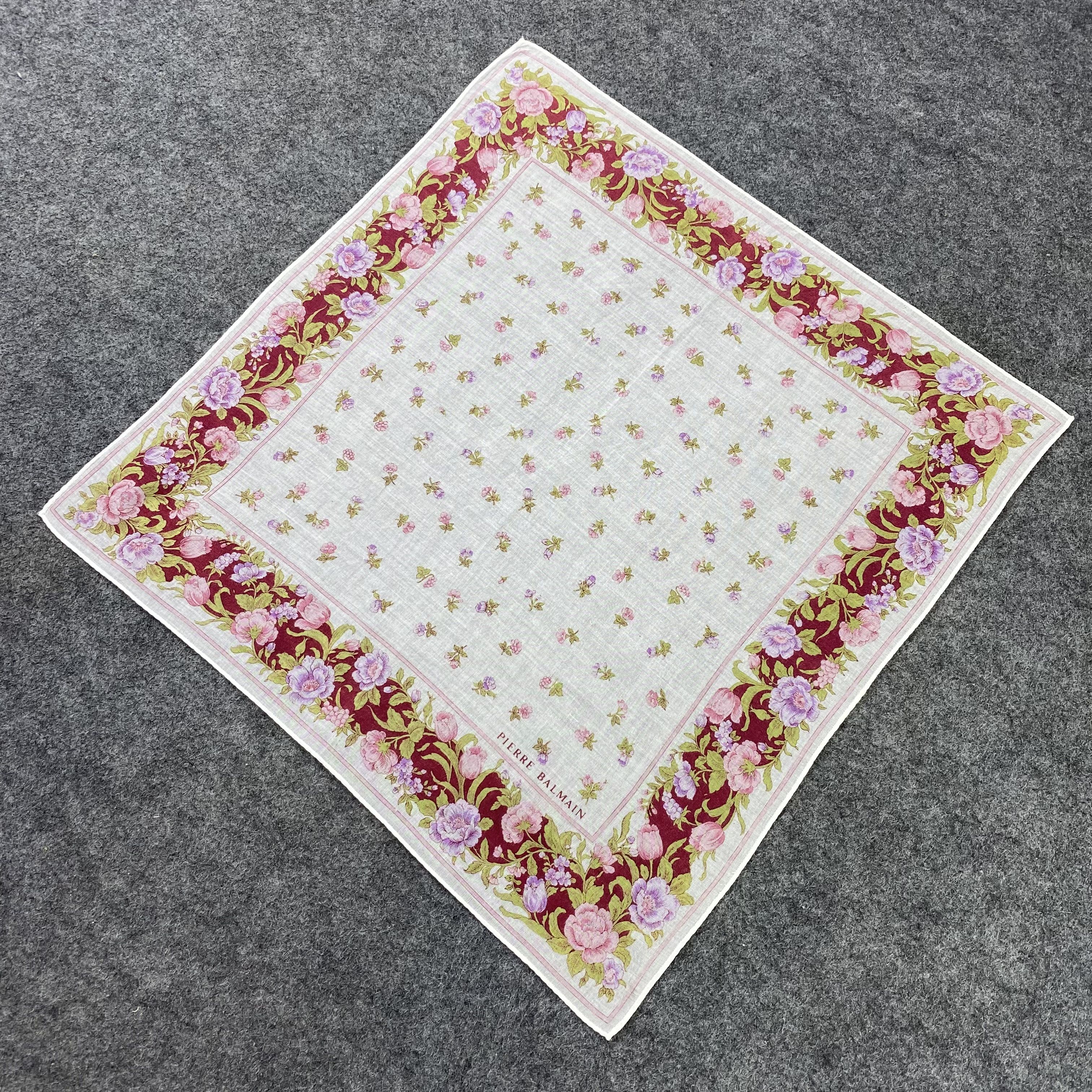 Pierre Balmain Pierre Balmain Handkerchief / Bandana / Neckerchief -B695 Size ONE SIZE - 4 Thumbnail