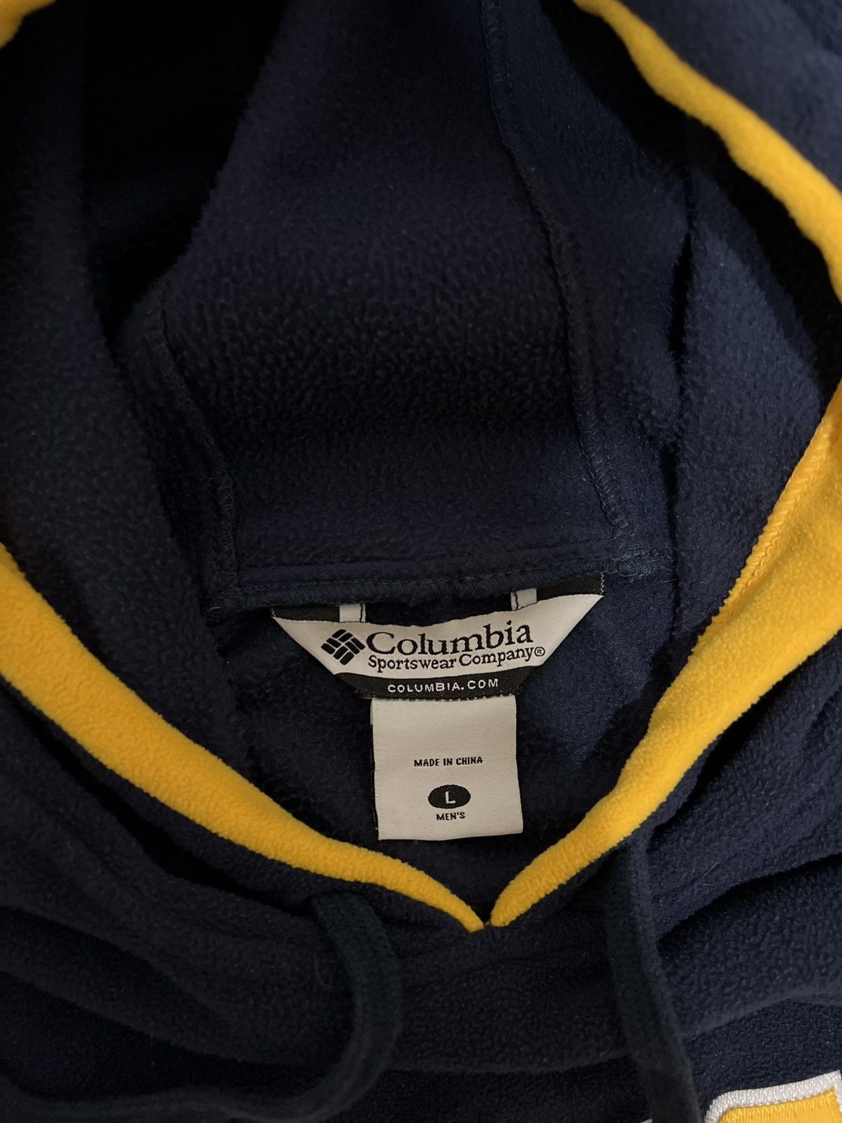 Columbia × Vintage Vintage Michigan Wolverines Columbia Sweatshirt Size US L / EU 52-54 / 3 - 4 Thumbnail