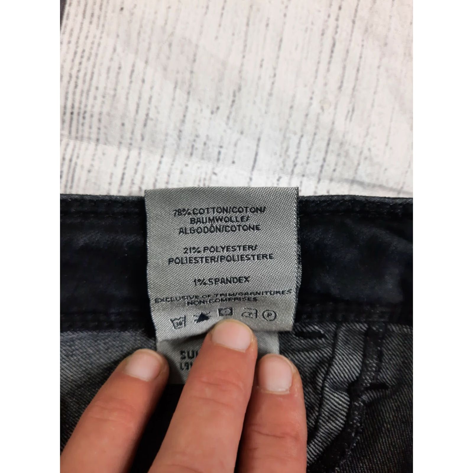Vintage Silver SukI Jeggings Black Skinny Jeans 28x29 Stretch Denim Low Rise Womens Jeans Size 28" / US 6 / IT 42 - 5 Thumbnail