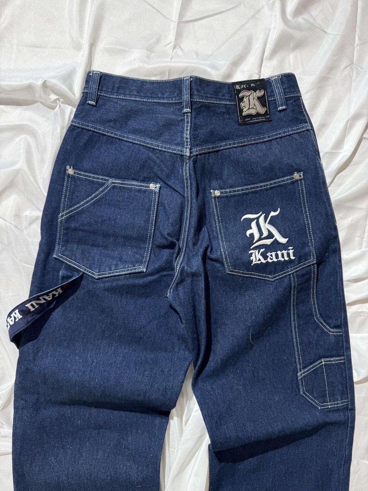 Karl Kani Karl Kani Y2K Carpenter Baggy Vintage Denim Jeans Size US 32 / EU 48 - 9 Thumbnail
