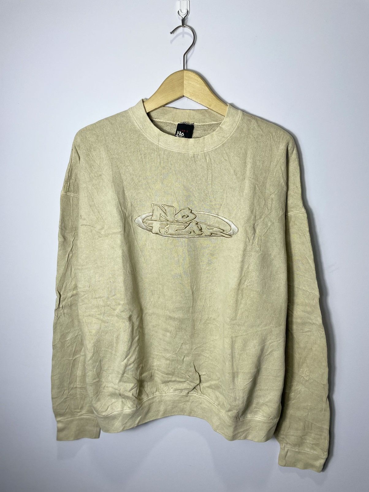 No Fear 🔥RARE🔥 90s No Fear Crewneck Made In USA Size US L / EU 52-54 / 3 - 1 Thumbnail