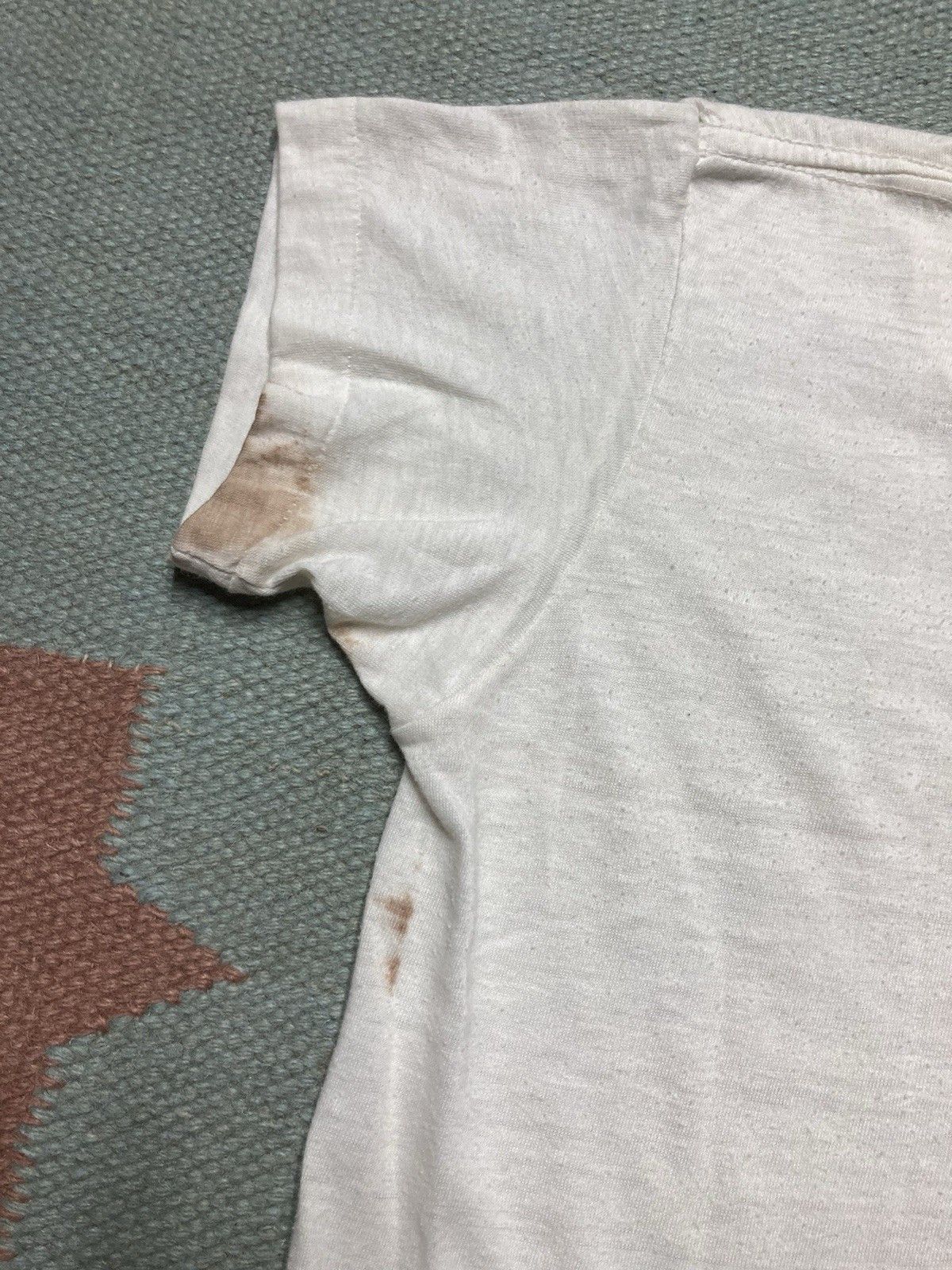 Vintage 70s blank white t shirt fruit loom boys 10 women’s baby tee Size XXS / US 00 / IT 34 - 6 Thumbnail