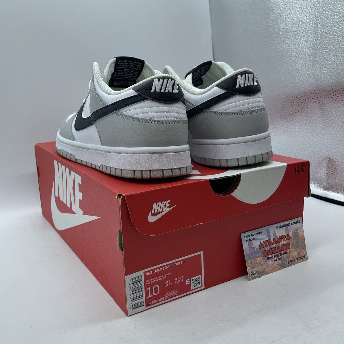 Nike Dunk low lottery pack grey fog Size US 10 / EU 43 - 4 Thumbnail