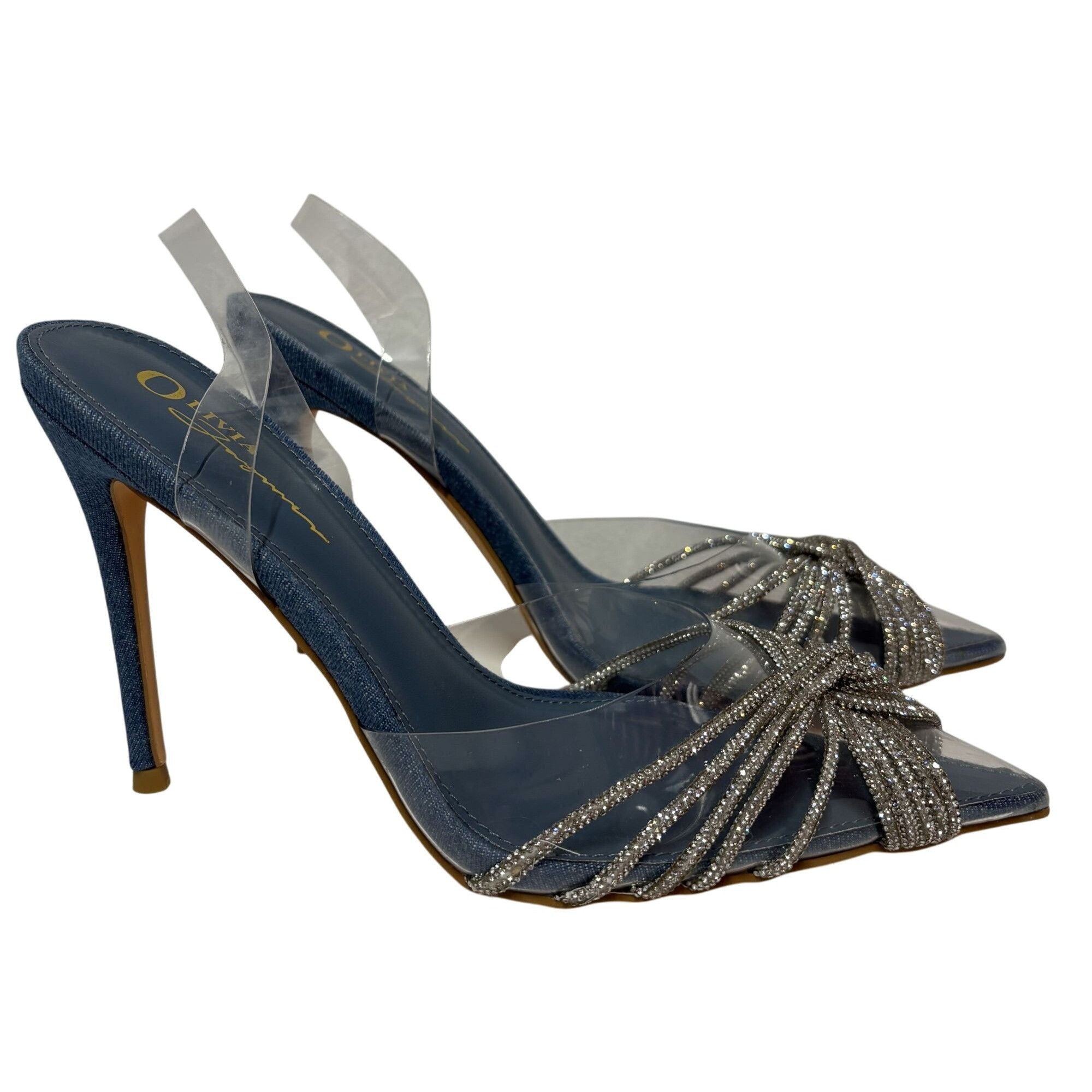 Other OLIVIA FERGUSON / Valentina / Blue / Open-Toe Heeled / Sanda Size US 10 / IT 40 - 2 Thumbnail