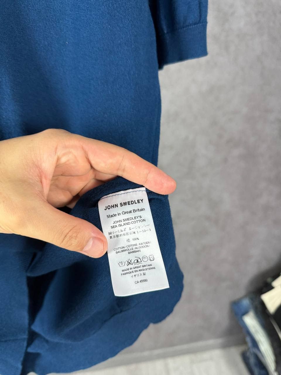 John Smedley John Smedley luxury designer v neck tee Size US M / EU 48-50 / 2 - 4 Thumbnail