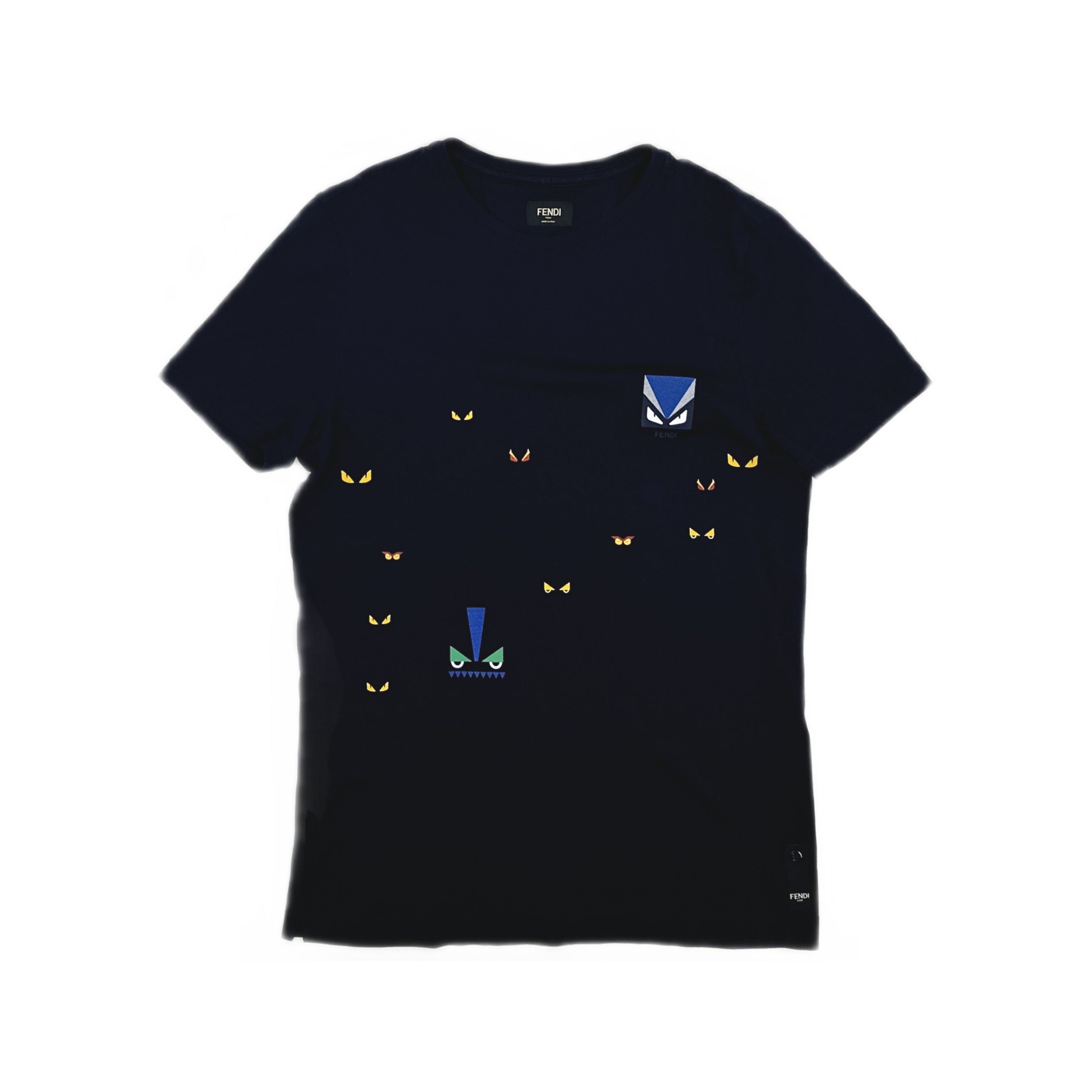 Fendi Fendi Monster Eye Print T-Shirt Size S Size US S / EU 44-46 / 1 - 1 Thumbnail