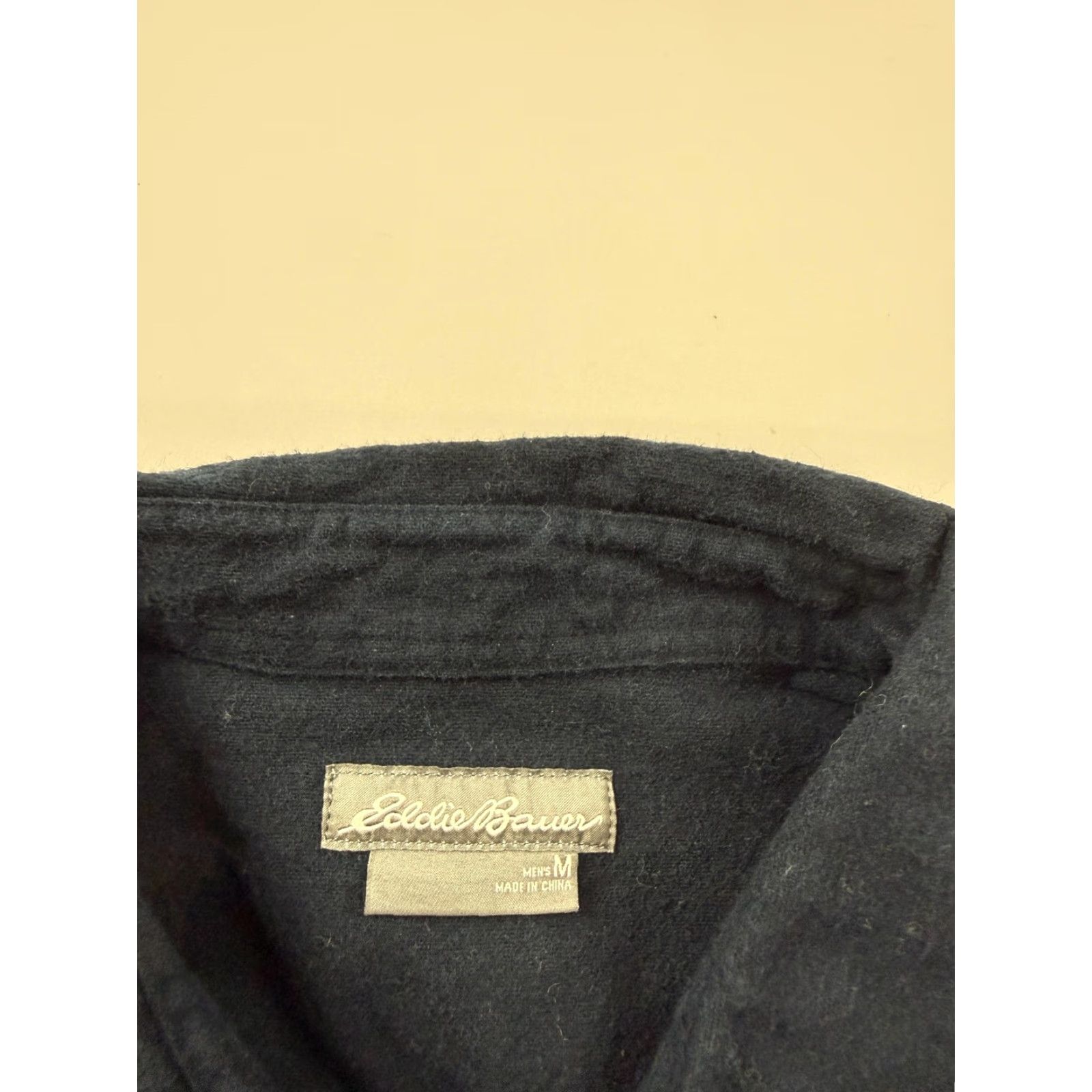 Eddie Bauer VINTAGE? No. Eddie Bauer Shirt Mens M Blue Solid Flannel Button Front Casual Size US M / EU 48-50 / 2 - 4 Thumbnail