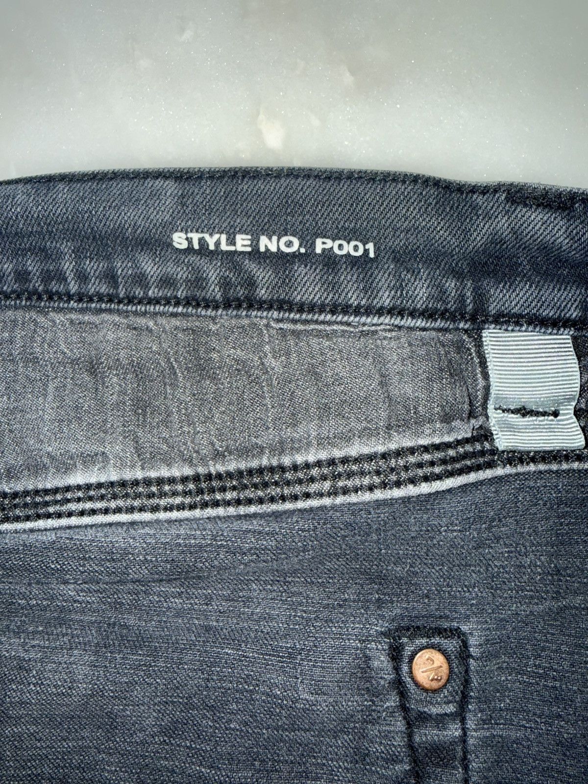 Purple Brand Purple Brand Dark Grey Skinny Jeans Size US 32 / EU 48 - 7 Thumbnail