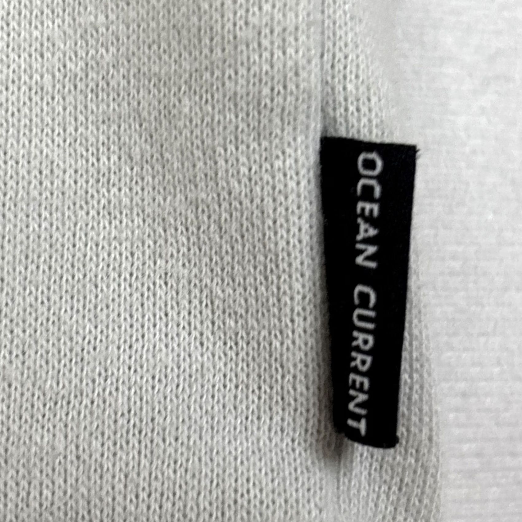 Vintage Ocean Current Hoodies Pullover Men XL Gray White Size US XL / EU 56 / 4 - 2 Thumbnail