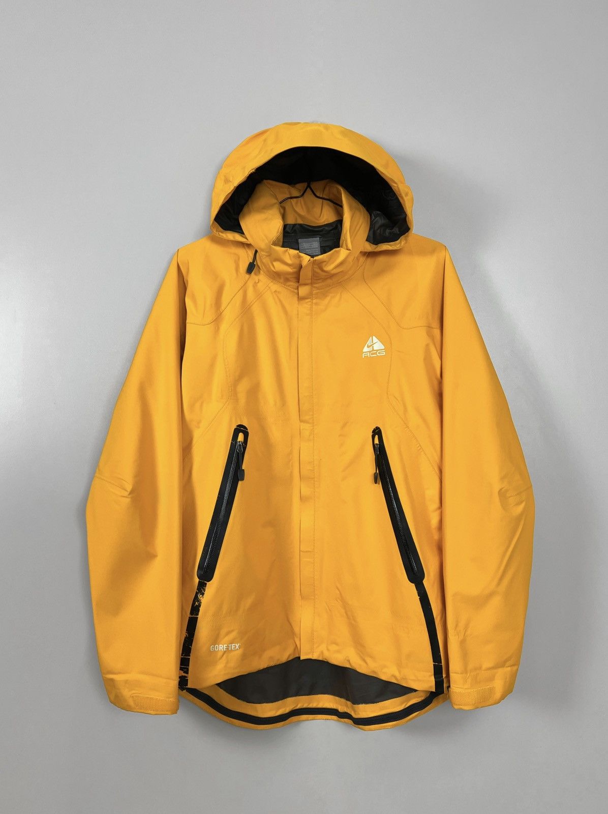 Nike ACG Nike ACG Vintage Gore Tex Jacket Yellow Size US M / EU 48-50 / 2 - 2 Thumbnail