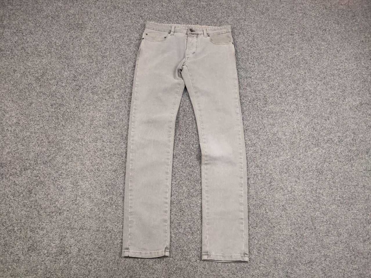 Iceberg Iceberg Design Italy Dark Gray Slim Fit Denim Men's Jeans Size US 31 - 4 Thumbnail