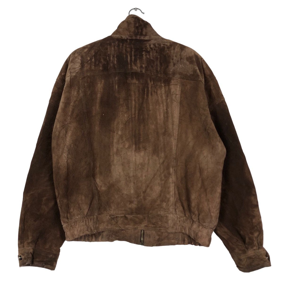 Issey Miyake 🔥Vintage Genuine Leather Jacket Biker Wilsons Leather Size US L / EU 52-54 / 3 - 8 Thumbnail
